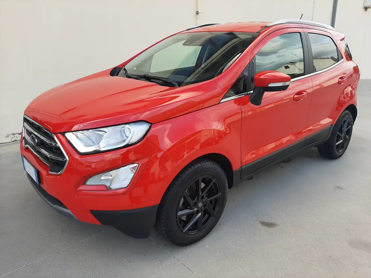 Ford EcoSport 1.0 EcoBoost 125cv Titanium Rosso - 1