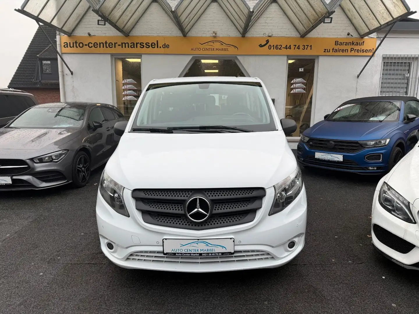 Mercedes-Benz Vito Tourer 114 Pro extralang TEMPOMAT/KLIMA Blanc - 2