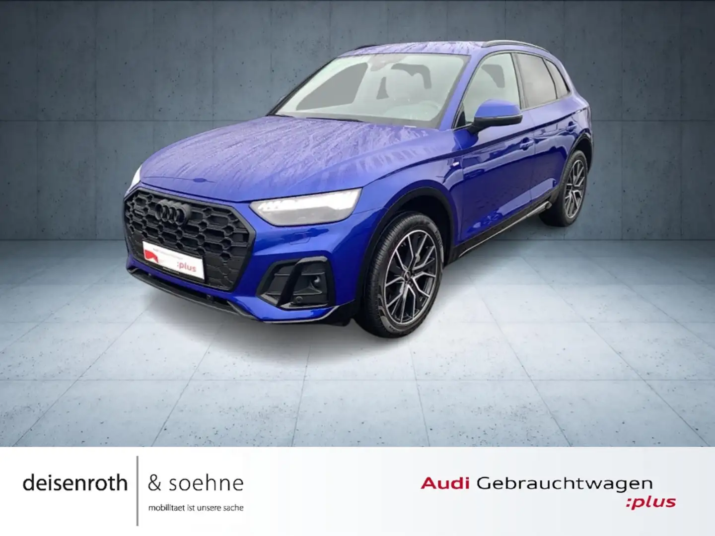 Audi Q5 S line Competition 40 TFSI qu AHK/Nav/Matrix/Assis Azul - 1