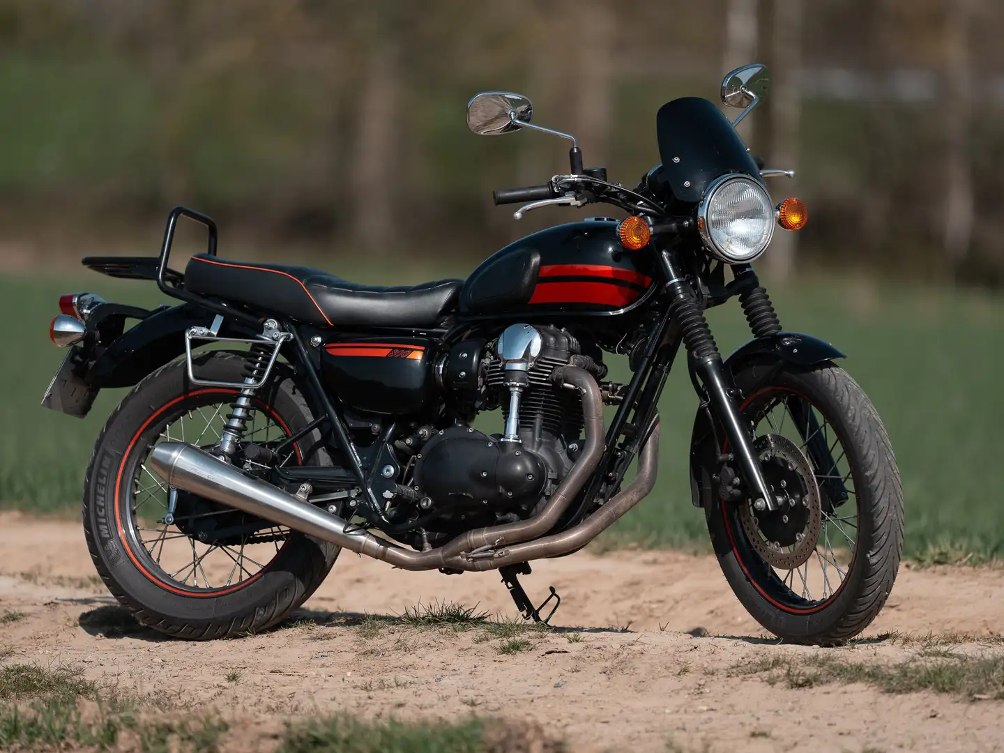 Kawasaki W 800 Full option Negro - 1
