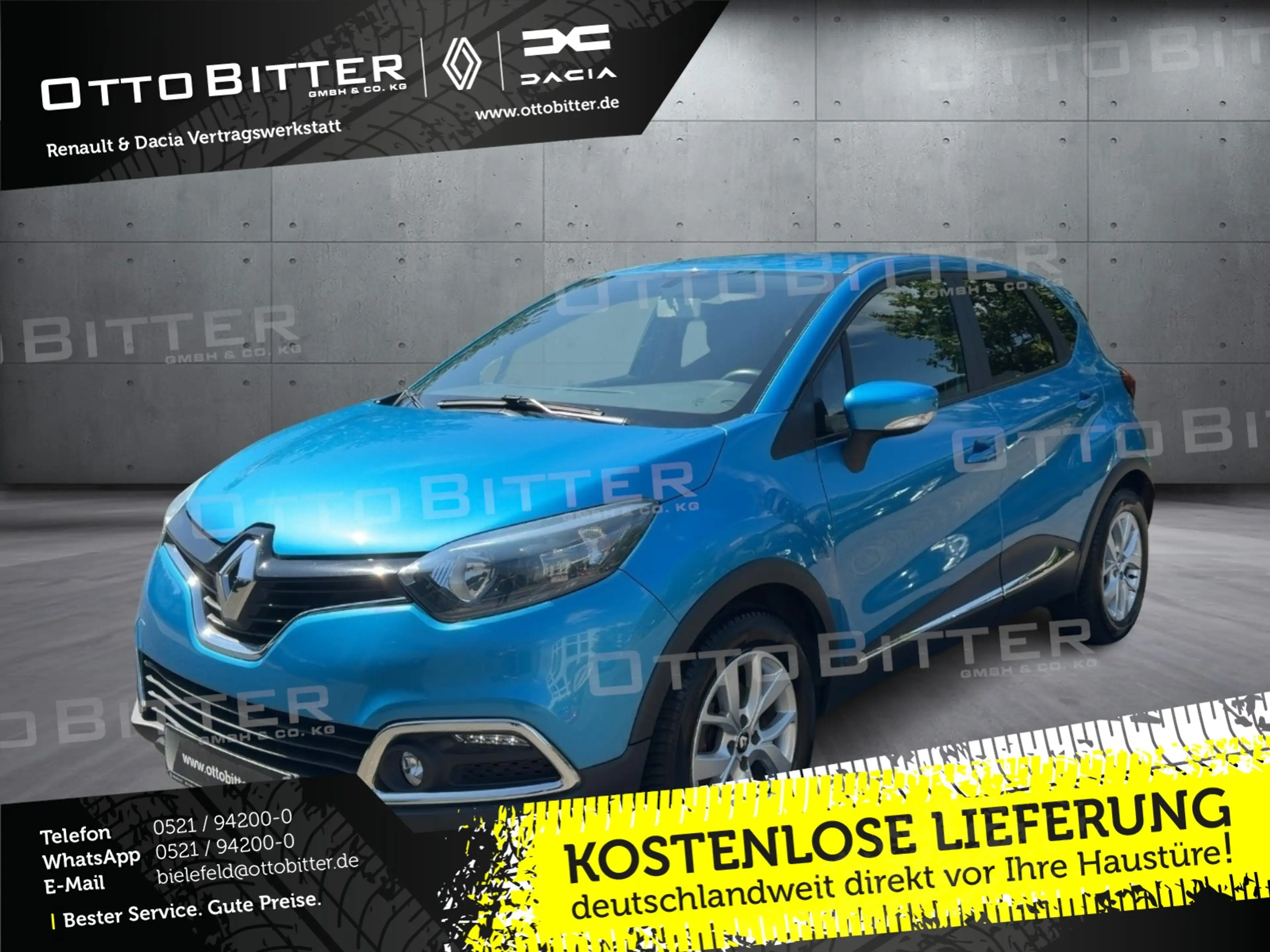 Renault Captur TCe120 EDC Dynamique AUTOMATIK PARKP/GJR