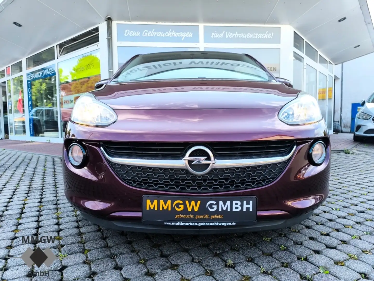Opel Adam Glam 1.2 Pano/Klimaaut/SHZ/LHZ/Temp/PDC/Berganfahr Violet - 2