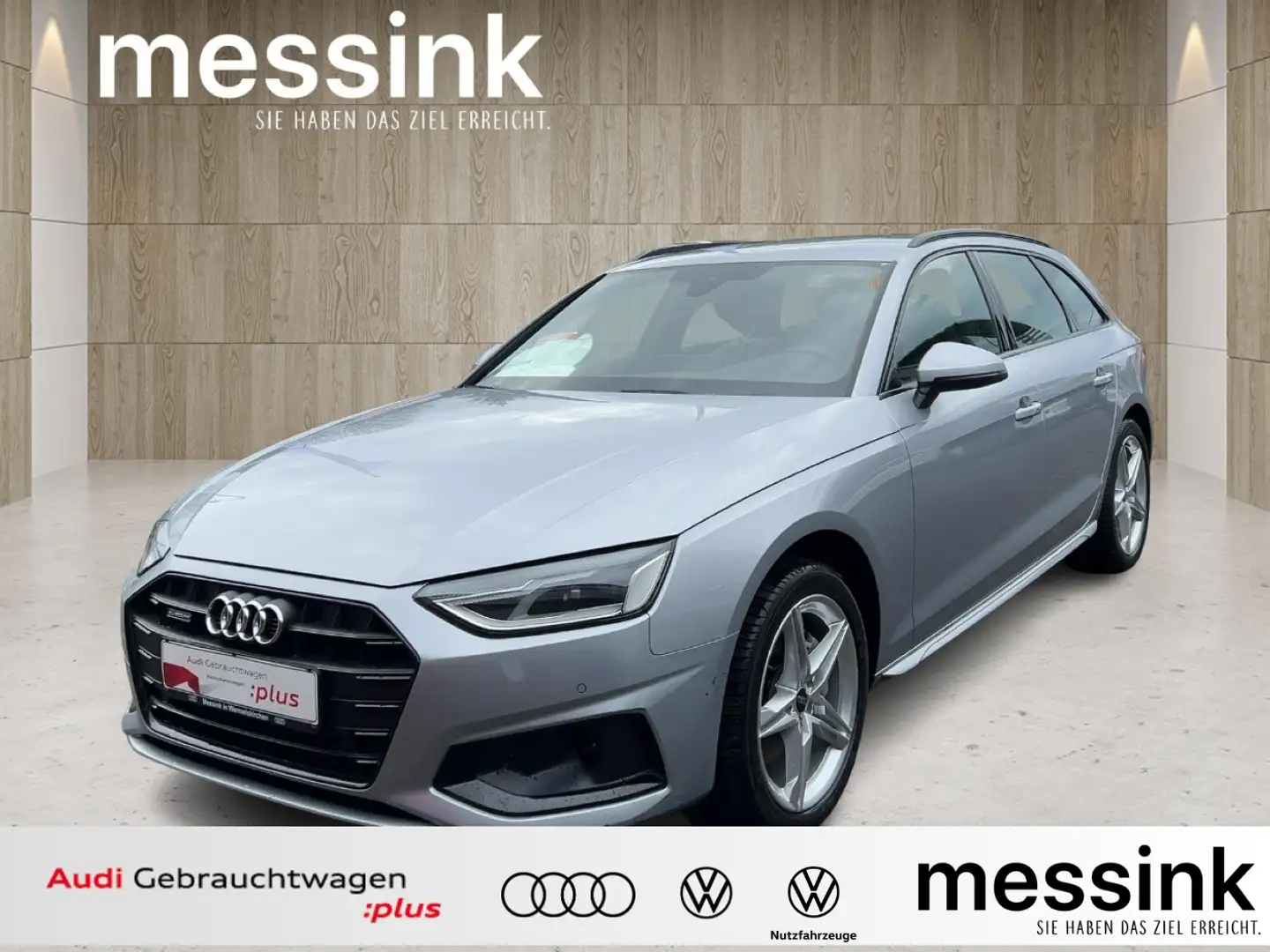Audi A4 Avant 40 TDI quattro*Kamera*Memory*ACC-Lane* Silber - 1