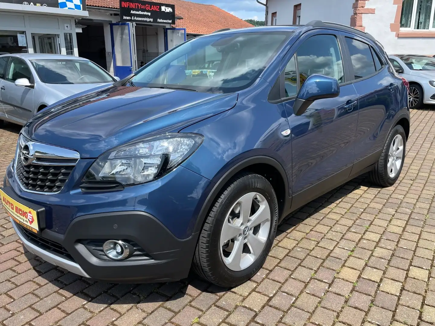 Opel Mokka Edition 1,4 Turbo Navi Intelli Link 1.Hand Bleu - 2