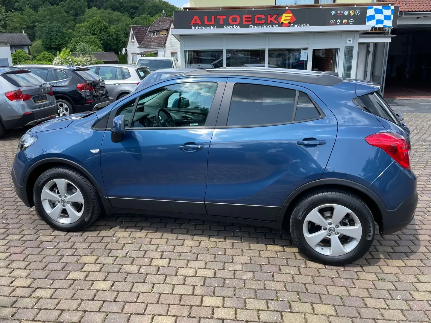 Opel Mokka Edition 1,4 Turbo Navi Intelli Link 1.Hand Bleu - 1