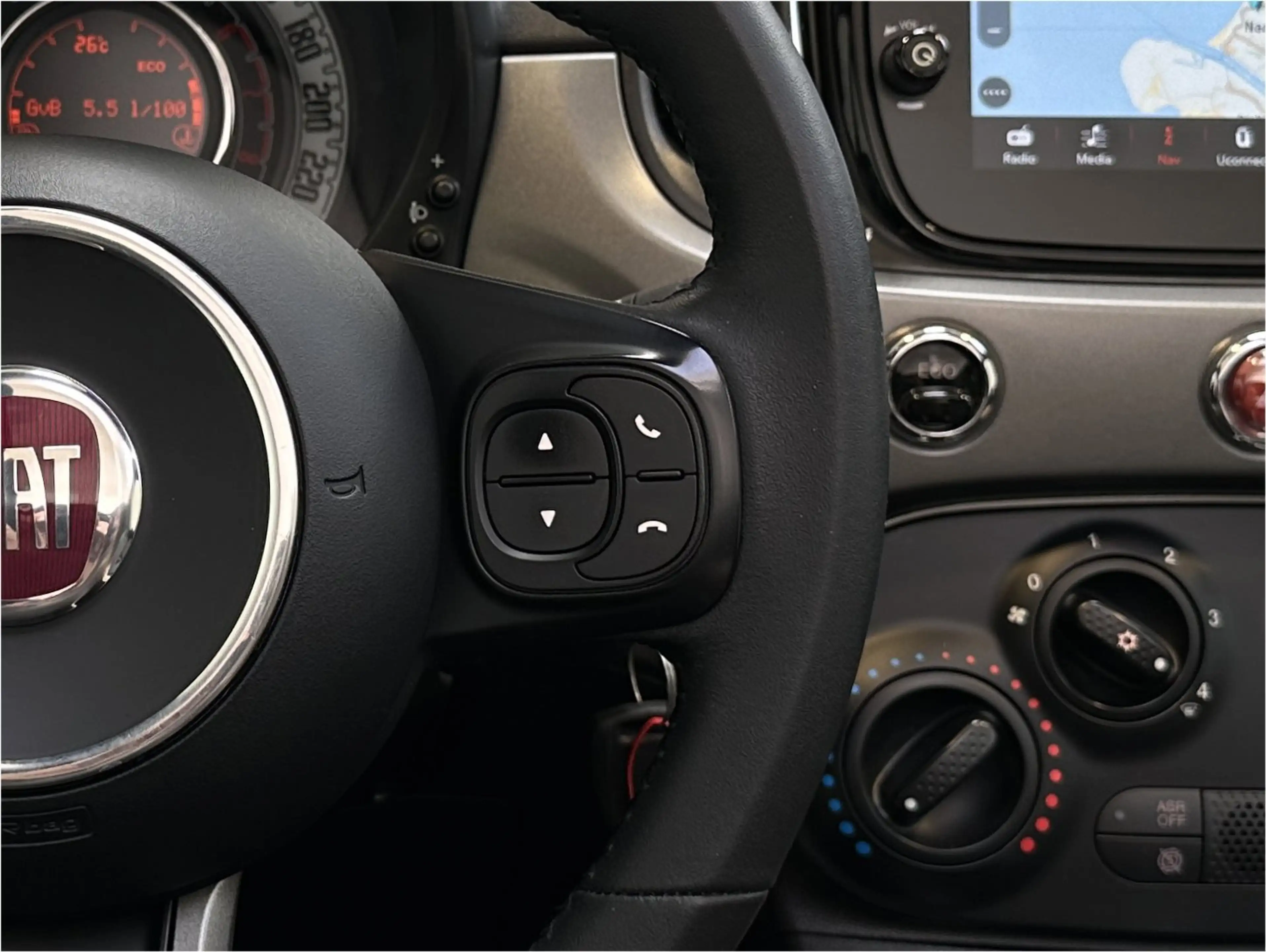 Fiat 500C 0.9 TwinAir Turbo Sport Cabrio | Apple Carplay/ An — photo 24