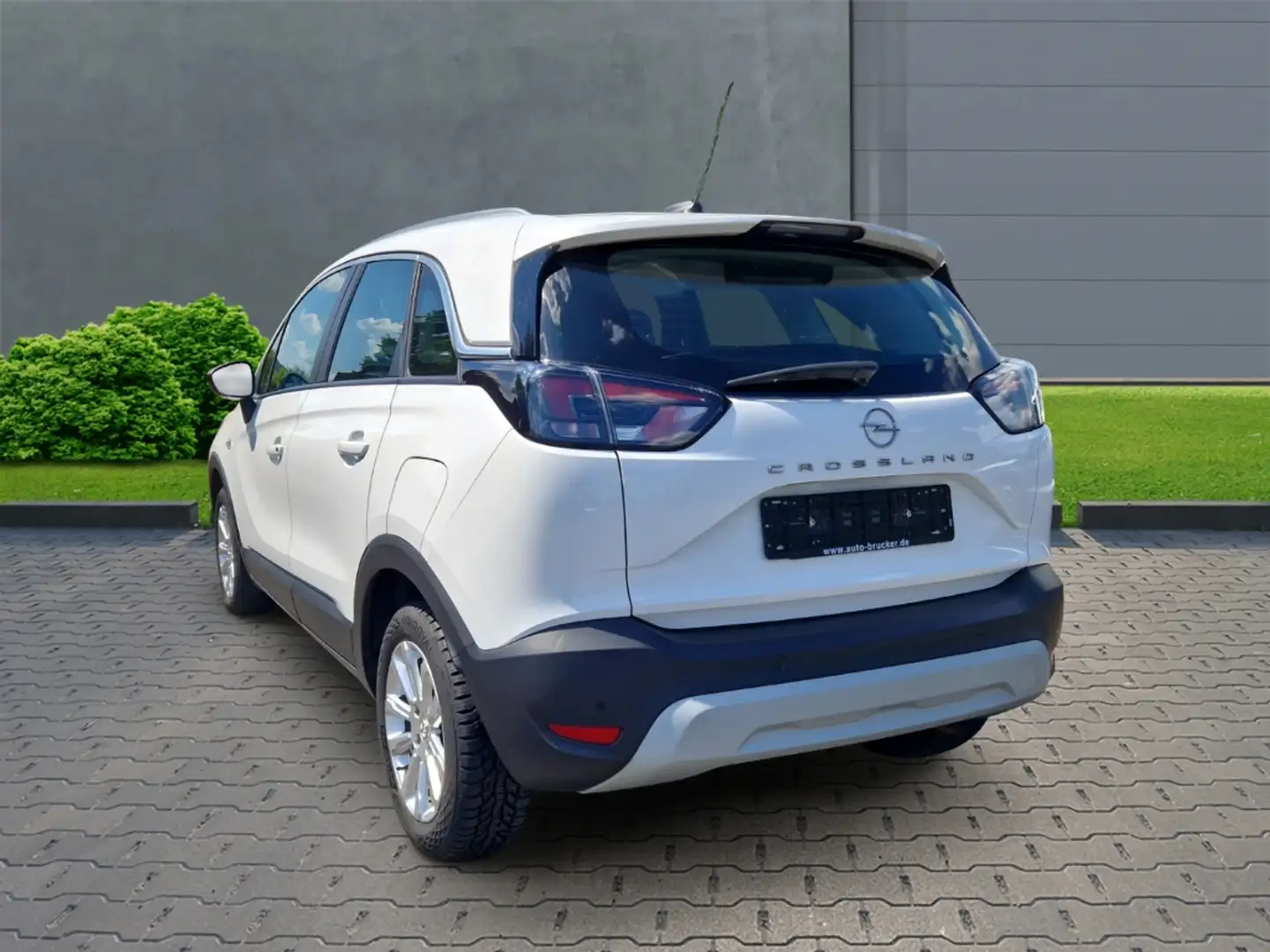 Opel Crossland Elegance 1.2 Turbo+Alufelgen+Navi+Klimaautomatik Weiß - 2