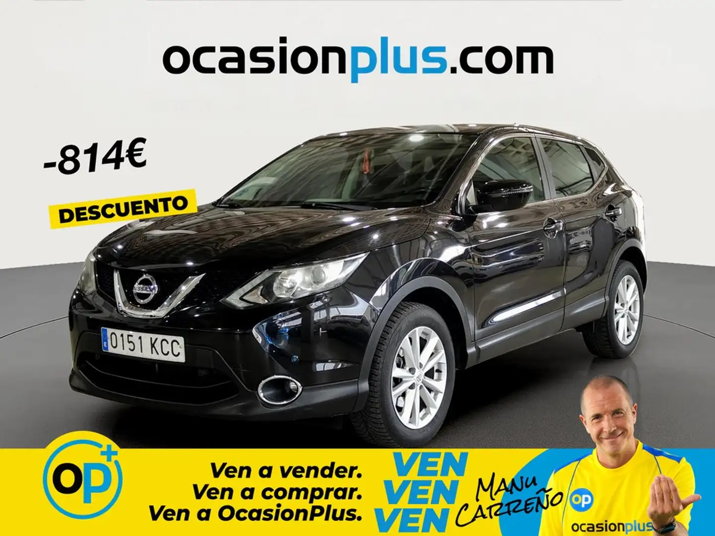 Nissan Qashqai 1.2 DIG-T Acenta 4x2 Negro - 1
