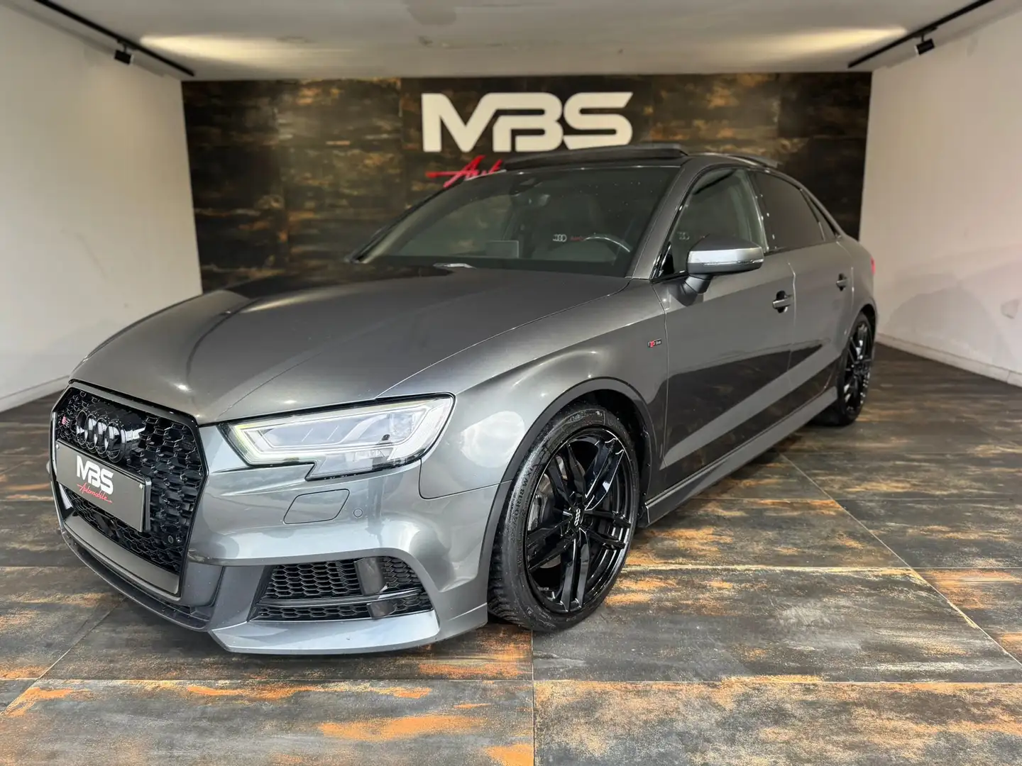 Audi A3 2.0 TDi Ambition S line S tronic * CAMÉRA * GPS Grau - 1