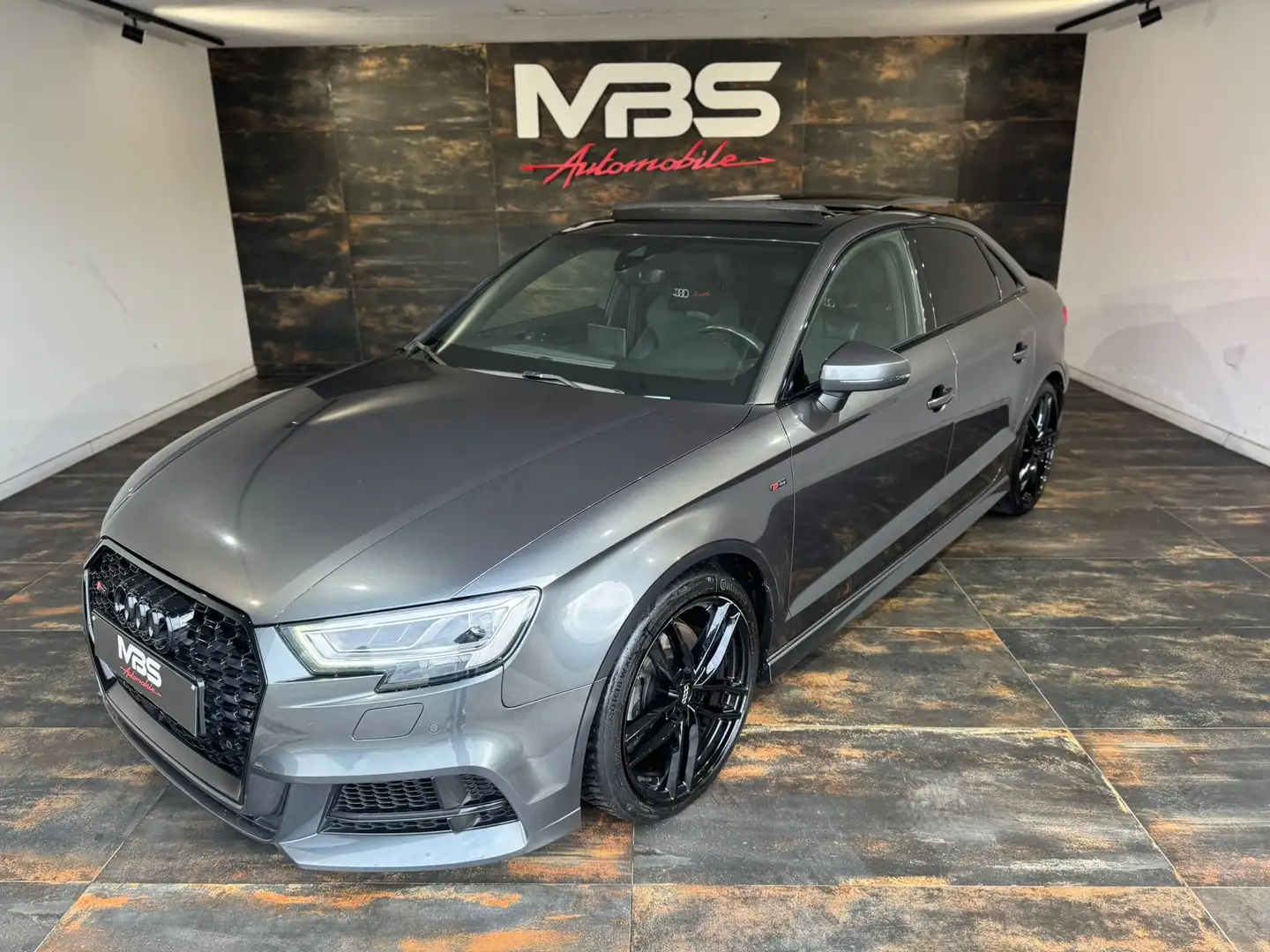 Audi A3 2.0 TDi Ambition S line S tronic * CAMÉRA * GPS Grau - 2