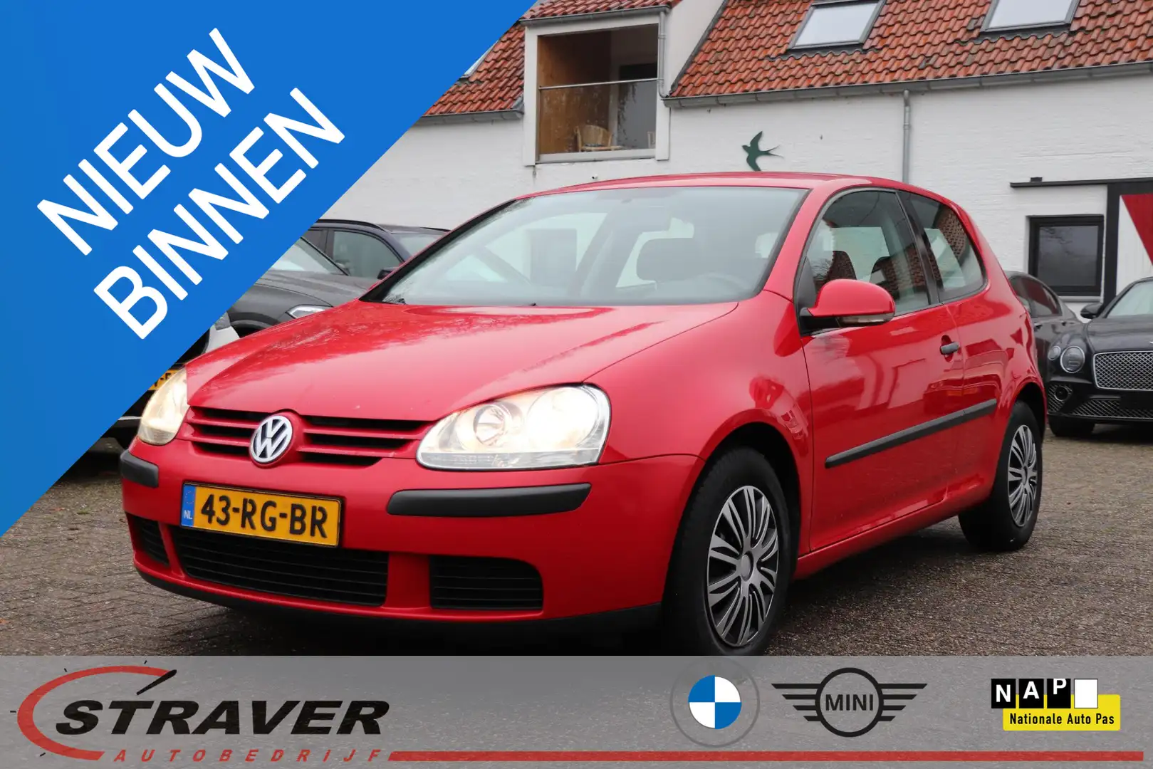 Volkswagen Golf 1.4 Turijn Rood - 1