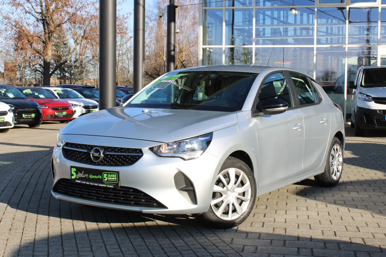 Opel Corsa F 1.2 EDITION Sitzheizung+PDC+SpurH Silber - 2