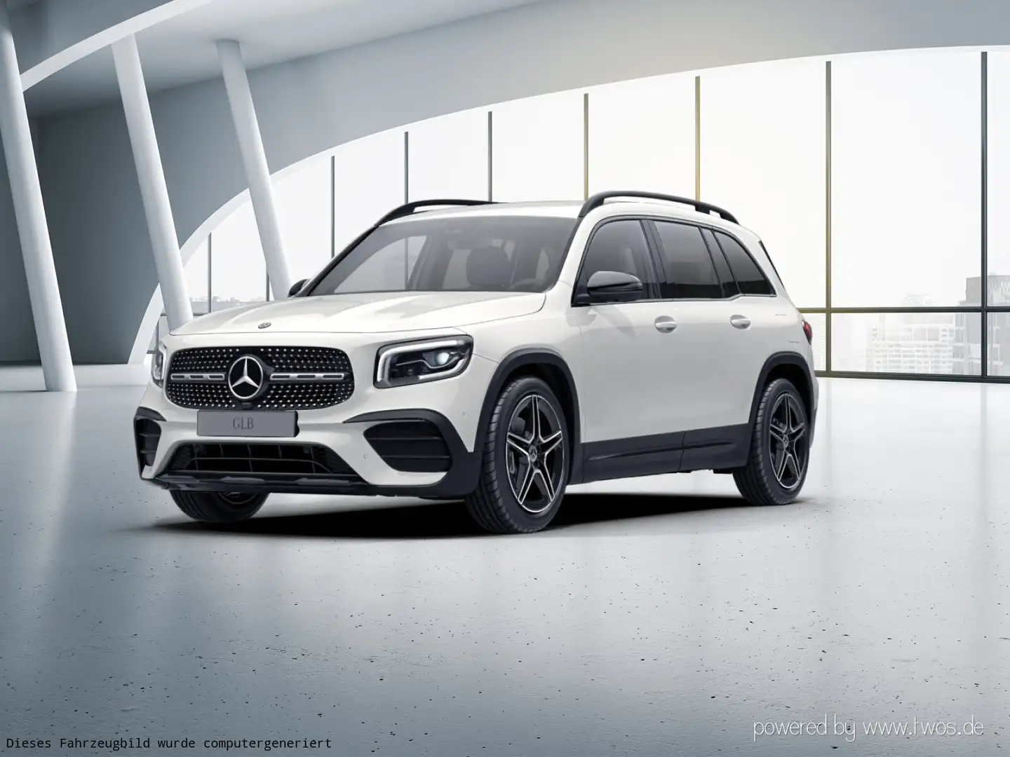 Mercedes-Benz GLB 200 GLB 200 d 4M AMG Night MultibeamLED MBUX-HE 360° Weiß - 2