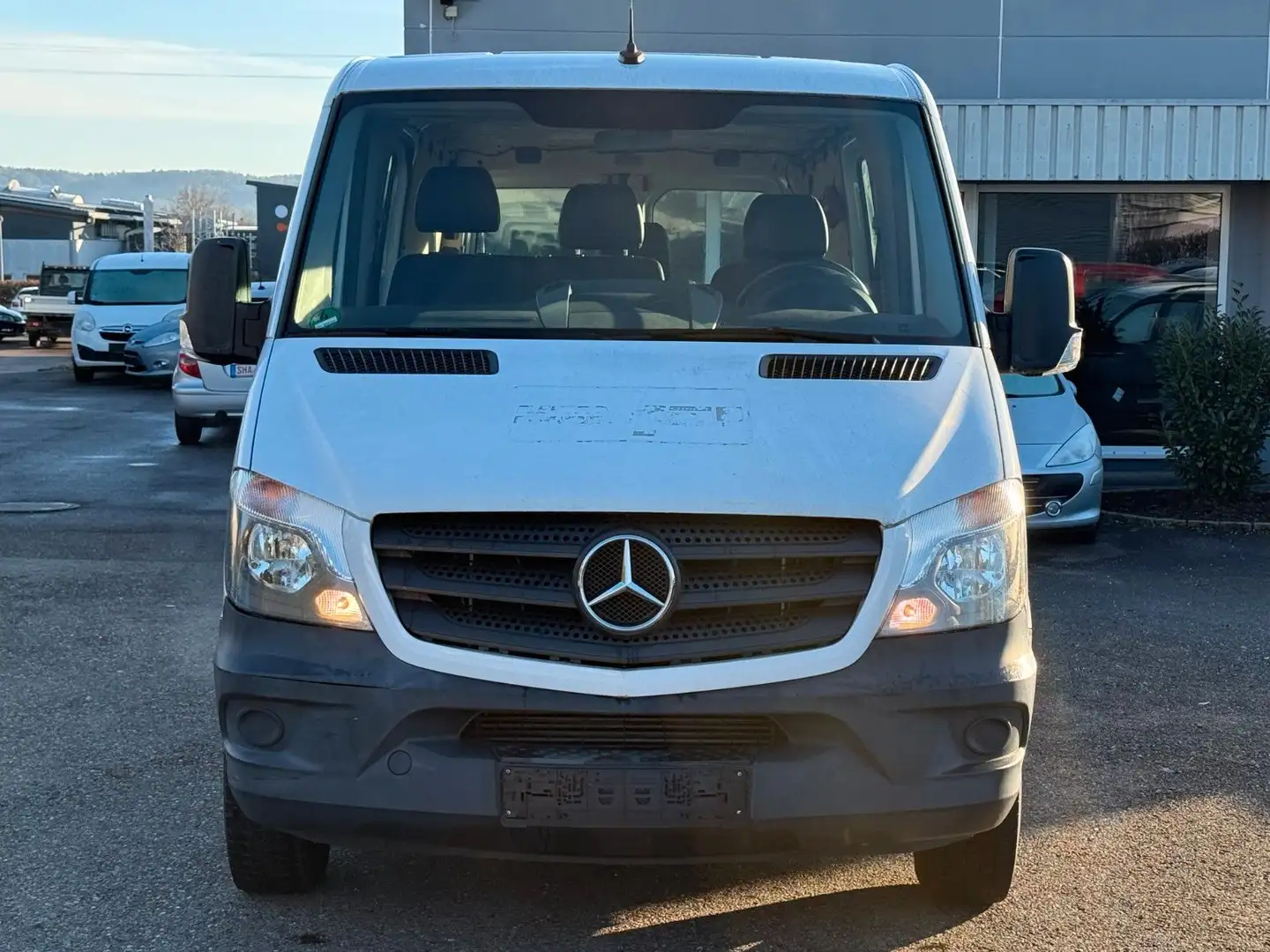 Mercedes-Benz Sprinter II Kasten 214CDI-5 Sitzer-AHK Weiß - 2