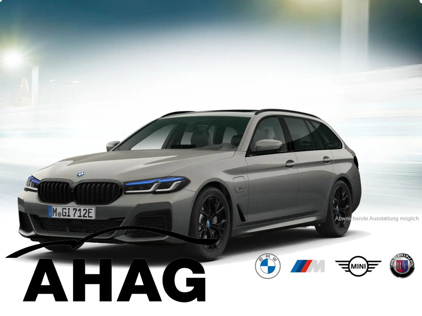 BMW 530 e Touring M Sportpaket Innovationsp. Panorama Grau - 2