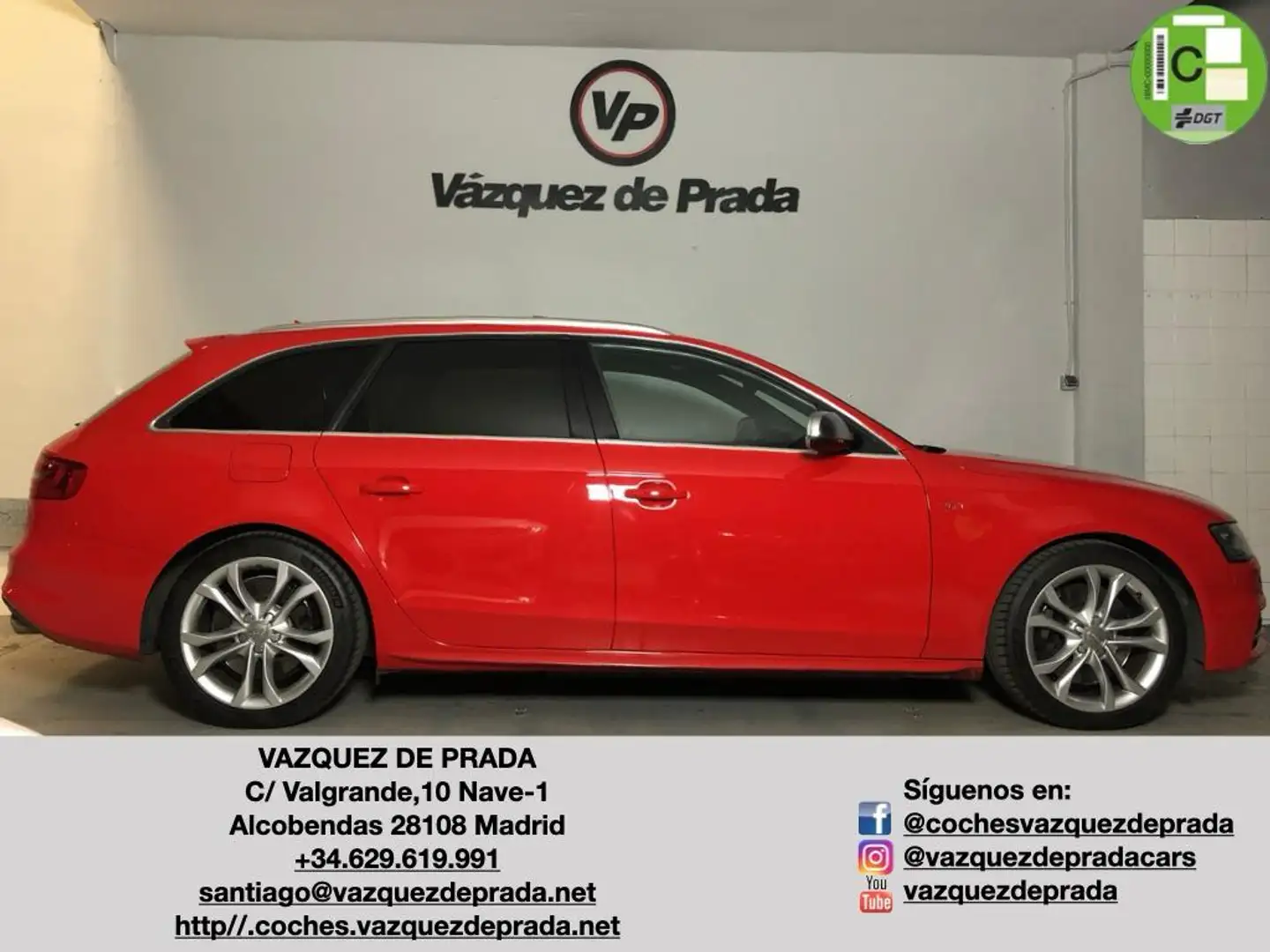 Audi S4 Avant 3.0 TFSI quattro S-T 333 Červená - 1