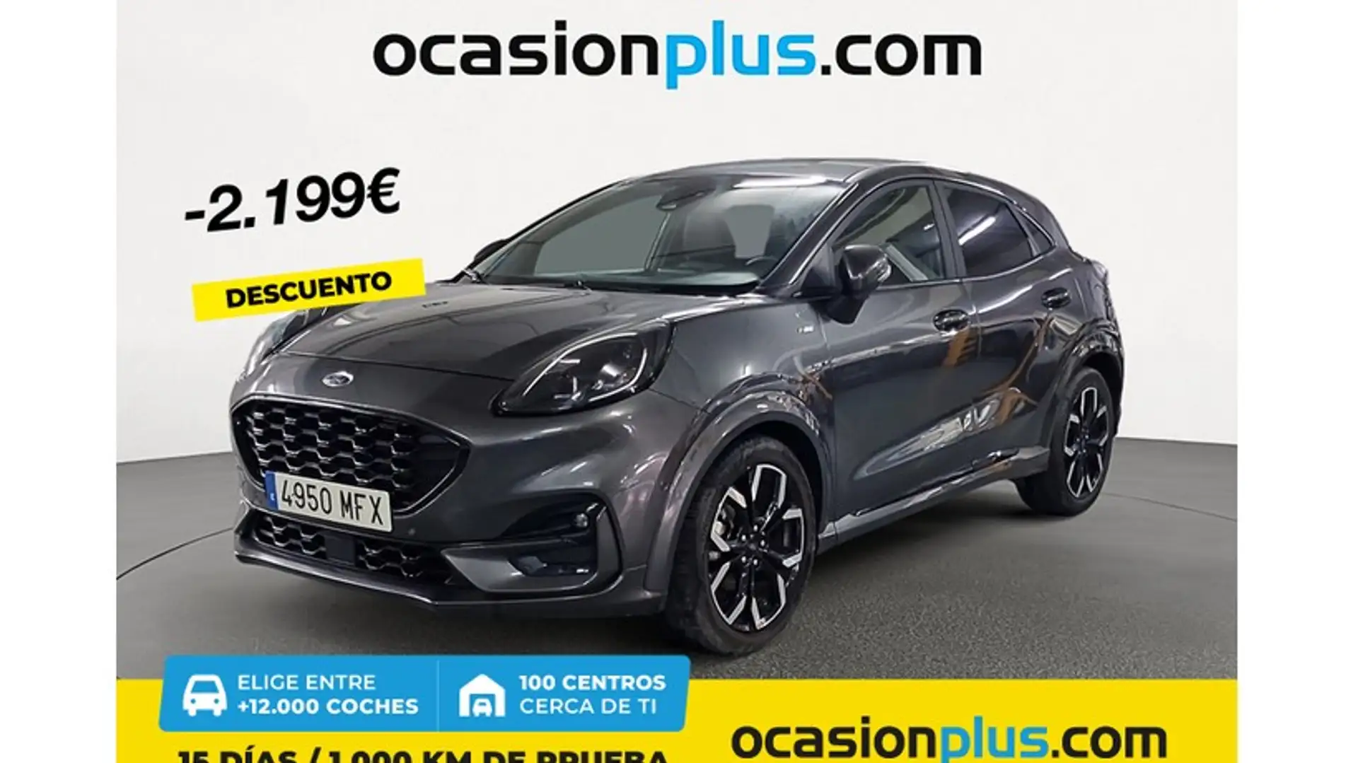 Ford Puma 1.0 EcoBoost MHEV ST-Line X 155 Gris - 1