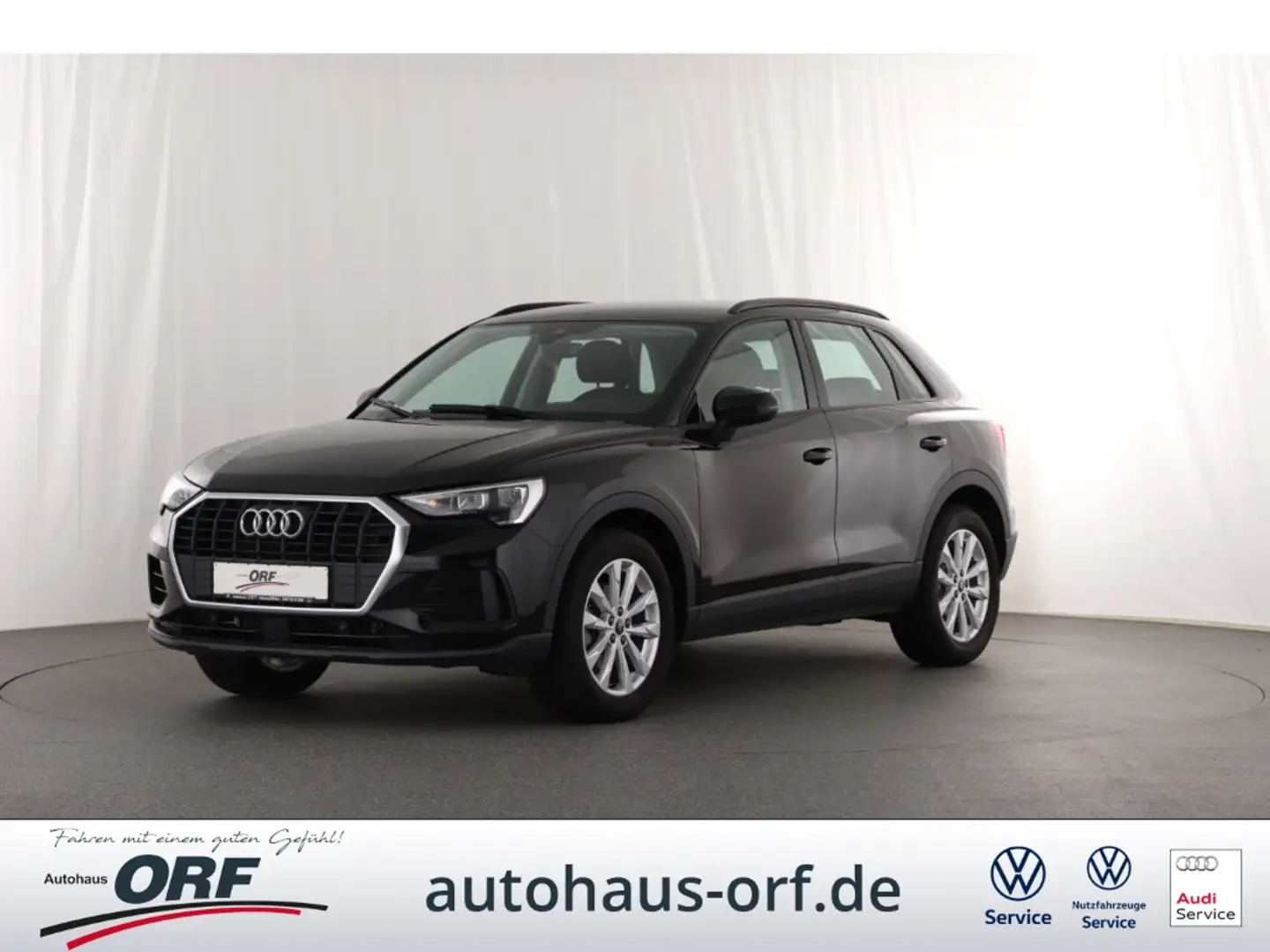 Audi Q3 35 TFSI 1.5 S tronic AHK NAVI VIRTUAL TEMPOMAT PDC Schwarz - 1