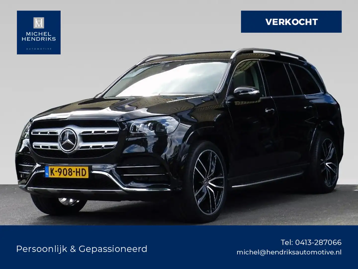 Mercedes-Benz GLS 580 4MATIC AMG Premium Plus 7-Persoons Zwart - 1