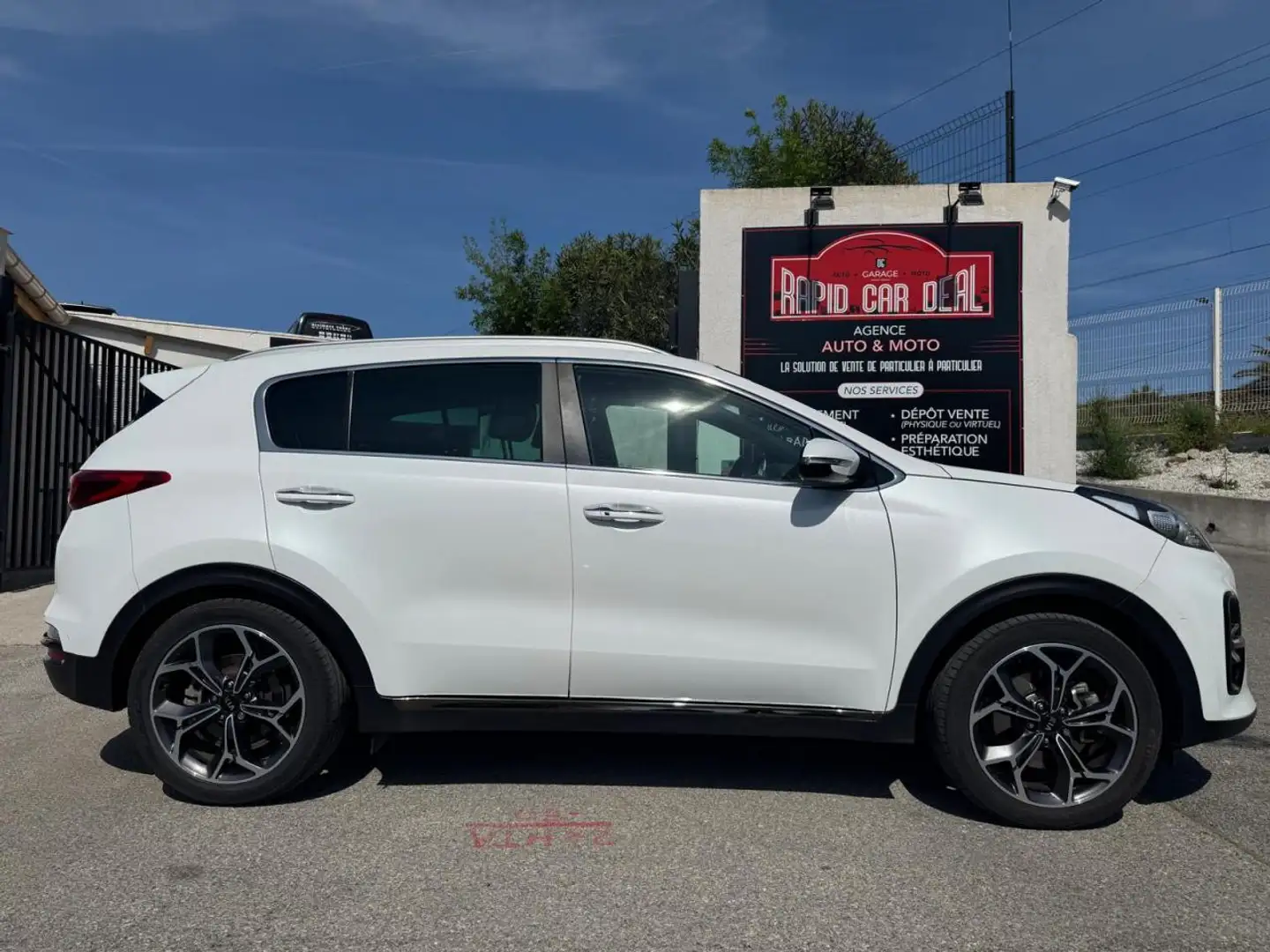 Kia Sportage Sportage 1.6 CRDI - 136 - BV DCT  GT Line  MOTEUR  Blanc - 2