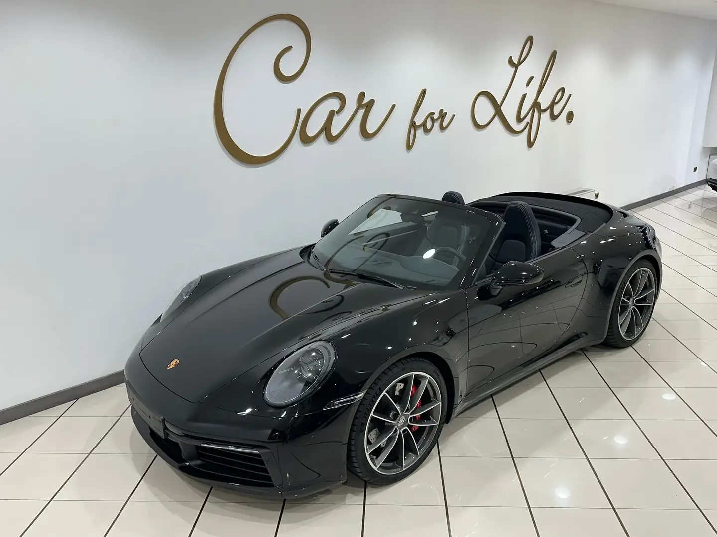 Porsche 992 Carrera 911 3.0 S Cabriolet IVA ESPOSTA Black - 1