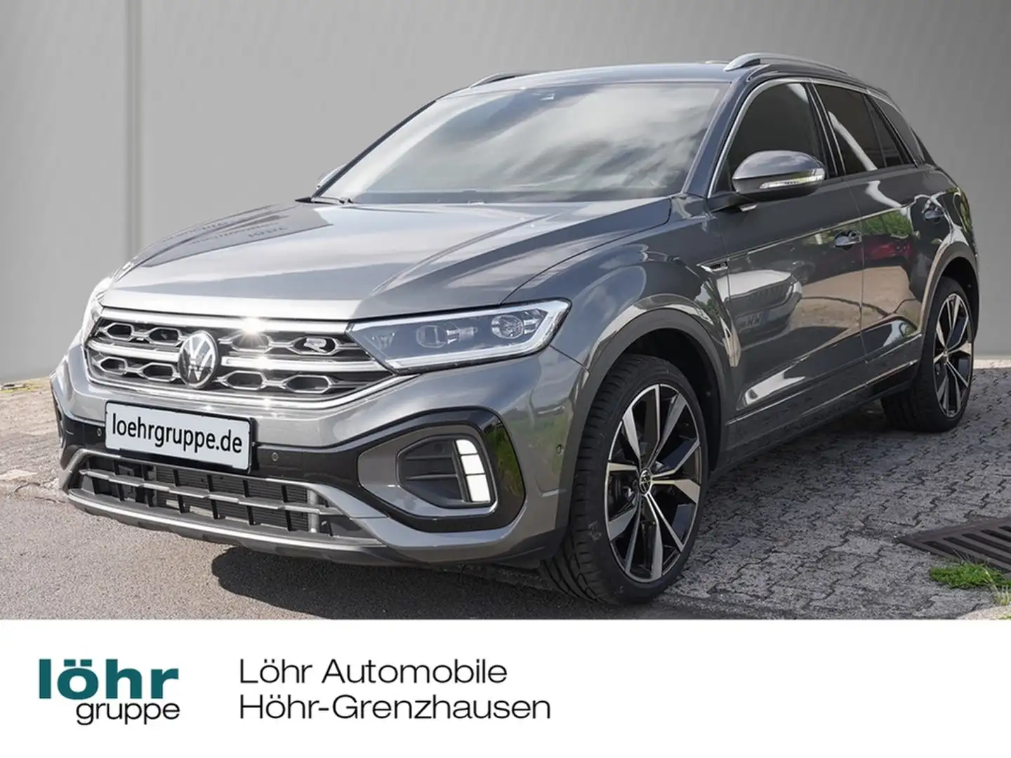 Volkswagen T-Roc 1,5 TSI DSG R-Line,Matri LED,AHK,Kamera Navi,AL... Grau - 1