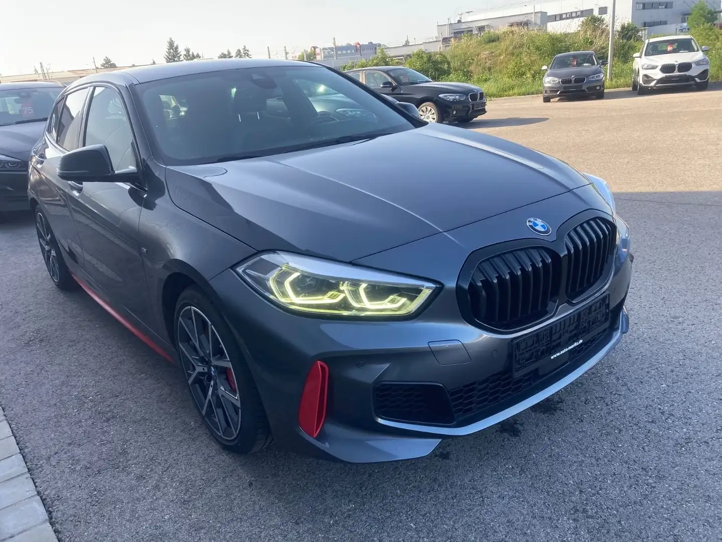 BMW 125 128ti auto Gris - 1