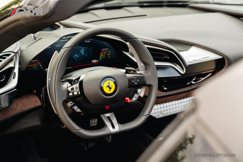 Ferrari SF90 Spider 4.0 V8 | Blu Pozzi | Daytona Seats Cioccolato | — photo 6