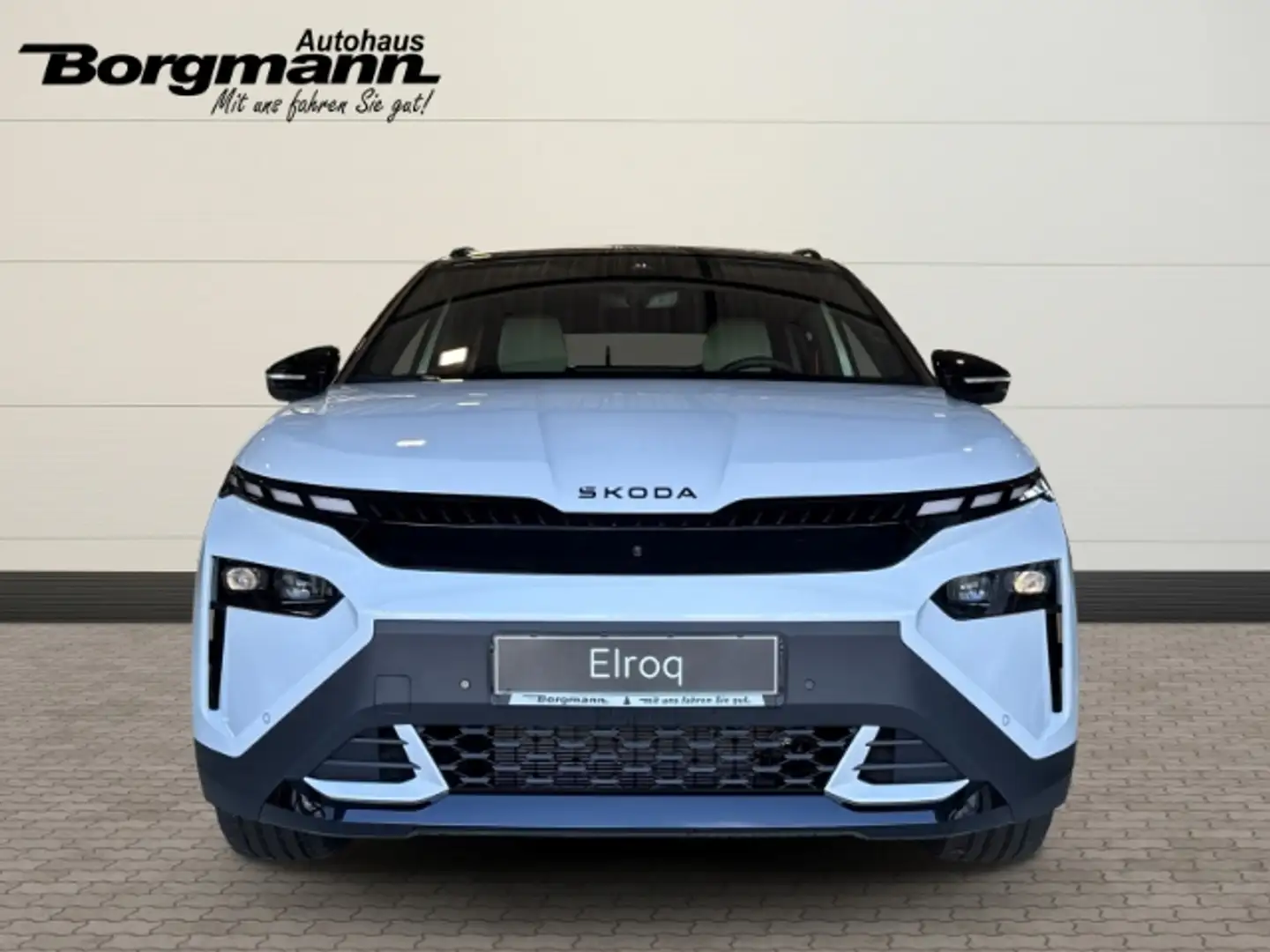 Skoda Elroq 85 Lodge First Edition II. 82 kWh Batterie Elektro Blanc - 2