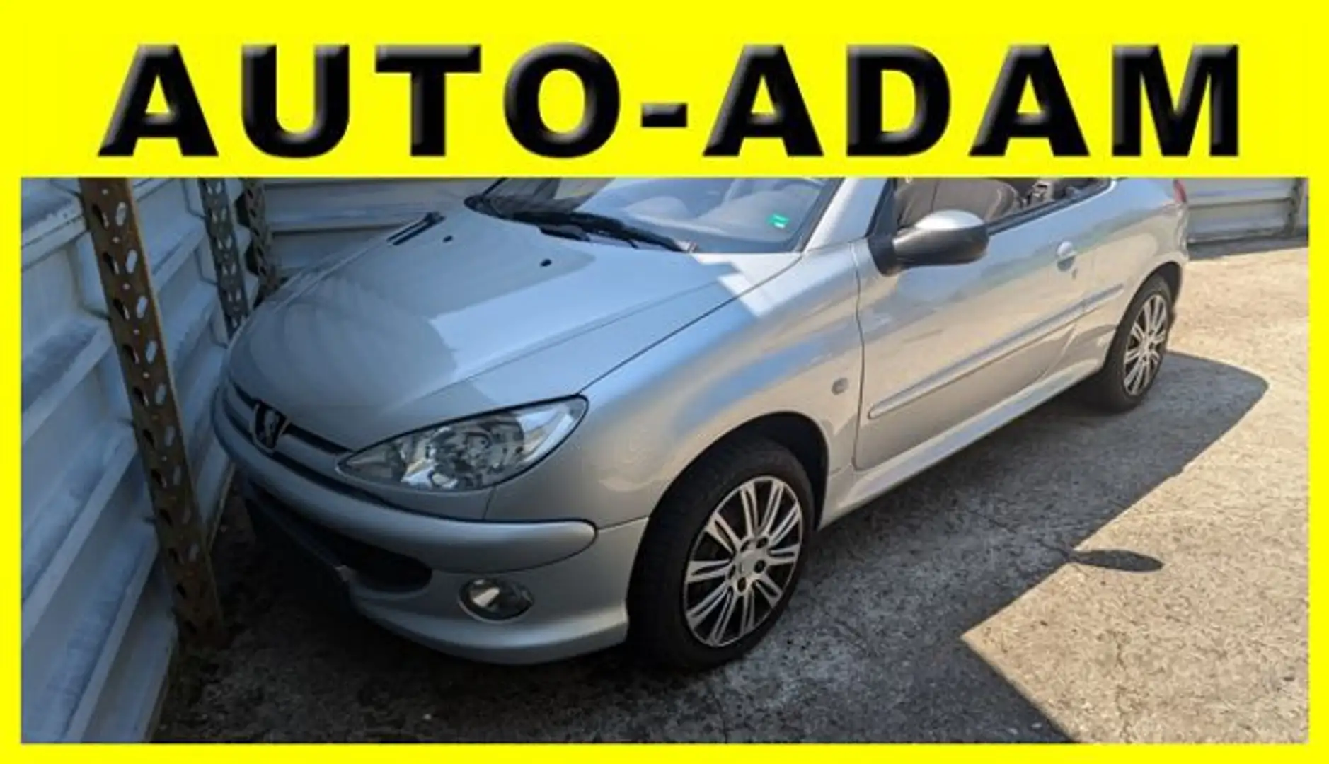 Peugeot 206 CC Cabriolet*Klima*1 Hand*Tüv:05/2027* Silber - 2