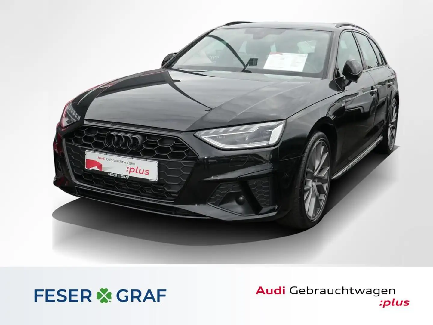 Audi A4 Avant 40 TFSI S tronic S line NAVI/STANDH/R-KAMERA Schwarz - 1