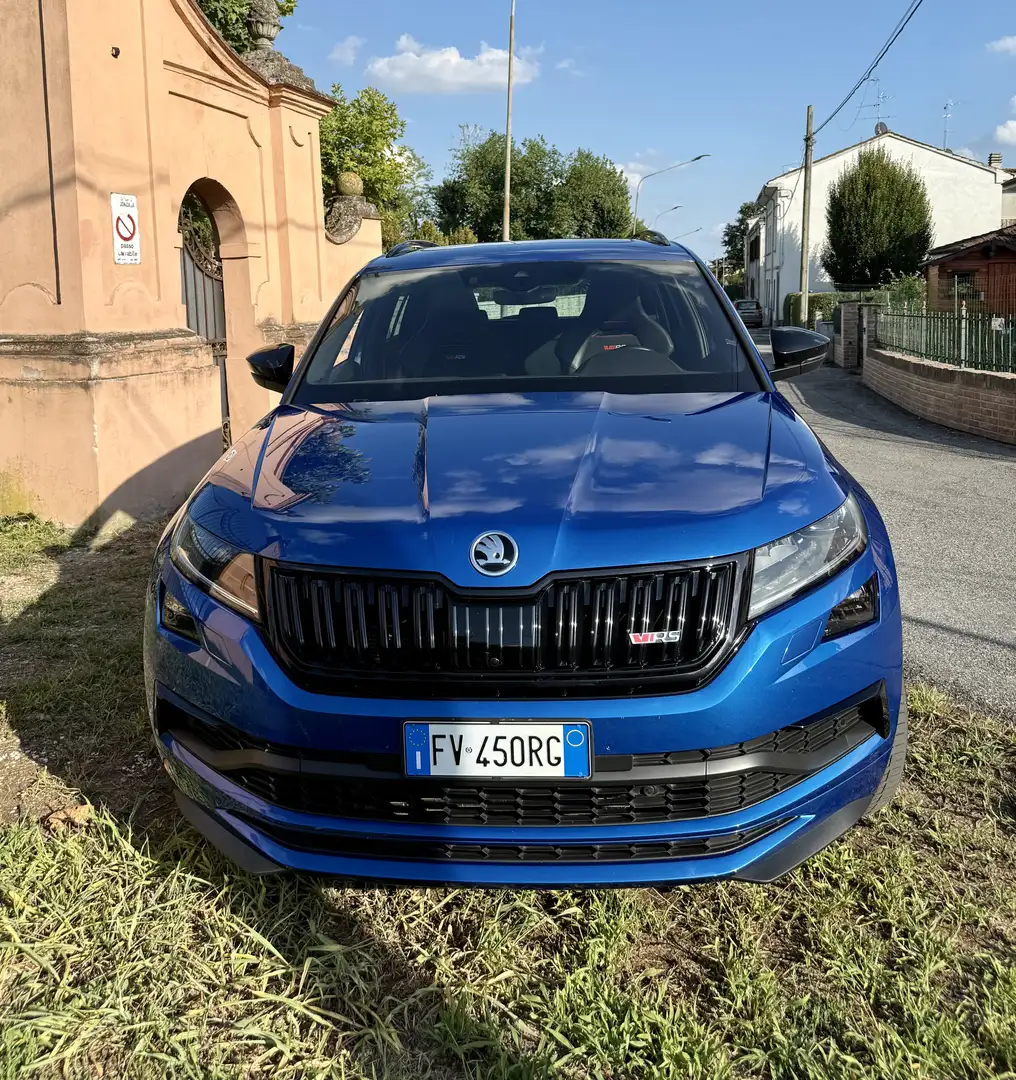 Skoda Kodiaq RS biturbo 2000 diesel Blau - 2