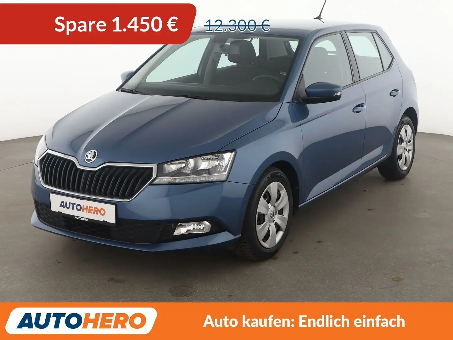Skoda Fabia 1.0 MPI Cool Plus*PDC*SHZ* Blau - 1