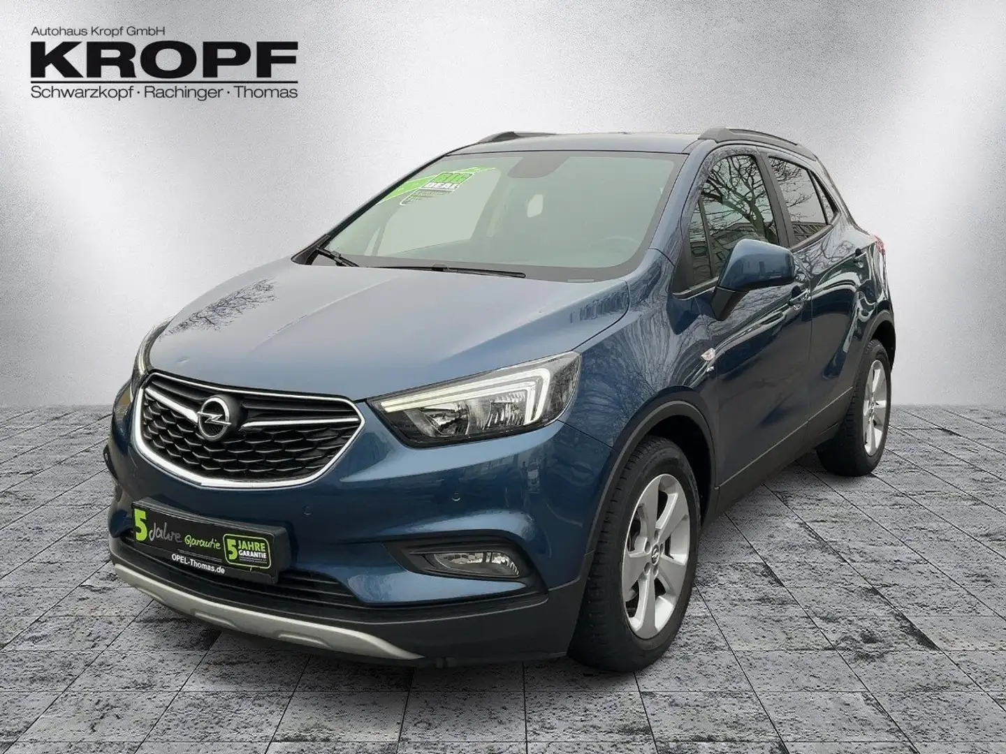 Opel Mokka X 1.4 Turbo Active Navi+SHZ+Winterp.+Kam. Blau - 2