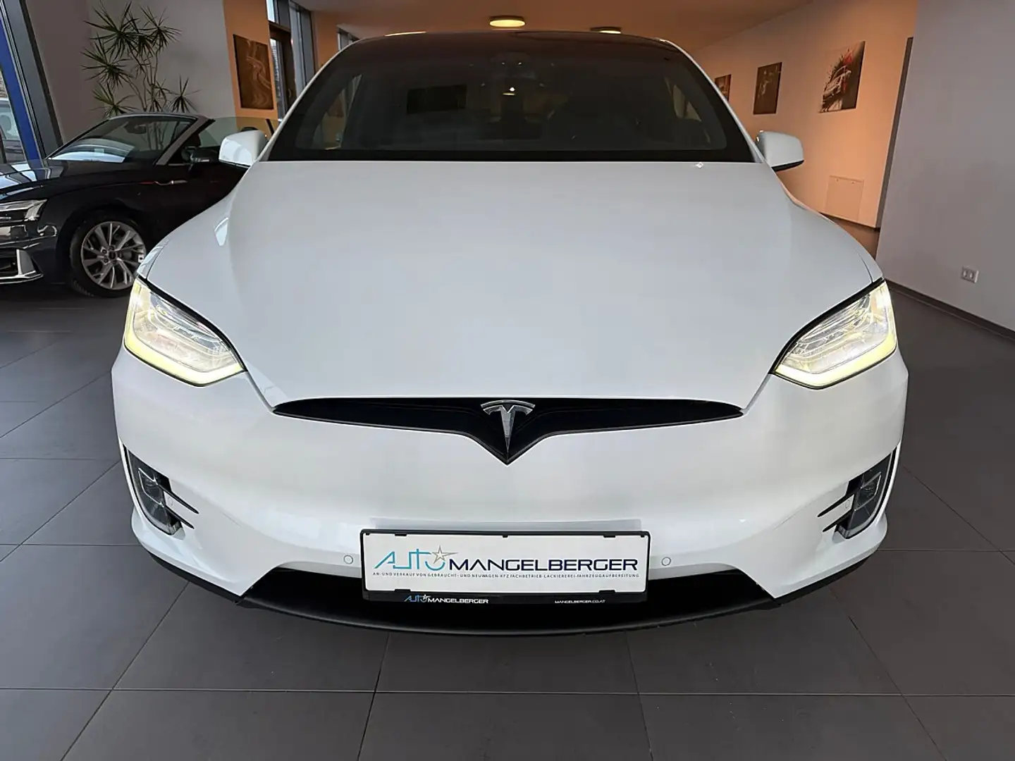 Tesla Model X Maximale Reichweite "FSD Autopilot, 22" Alu,   ... Weiß - 2