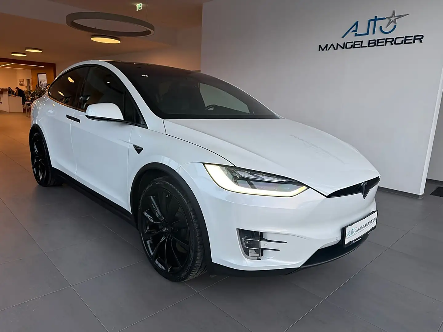 Tesla Model X Maximale Reichweite "FSD Autopilot, 22" Alu,   ... Weiß - 1