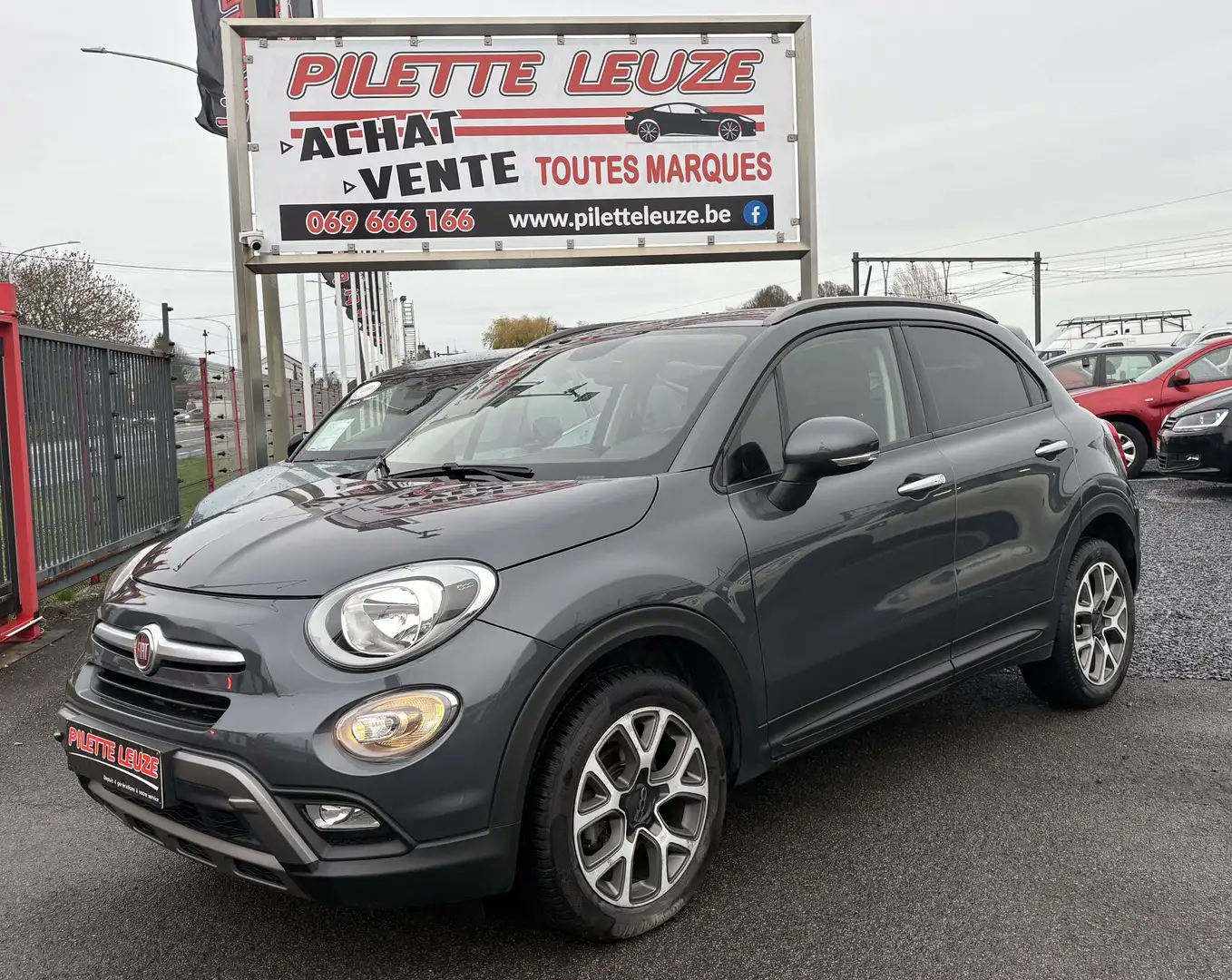 Fiat 500X 500X MultiAIRCROSS/APPLE CARPLAY/CRUISE CONTROLE/+ Grijs - 1