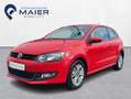 Volkswagen Polo 1.2 TSI Life-Klimaautomatik-SHZ-PDC-MP3 Rojo - thumbnail 1