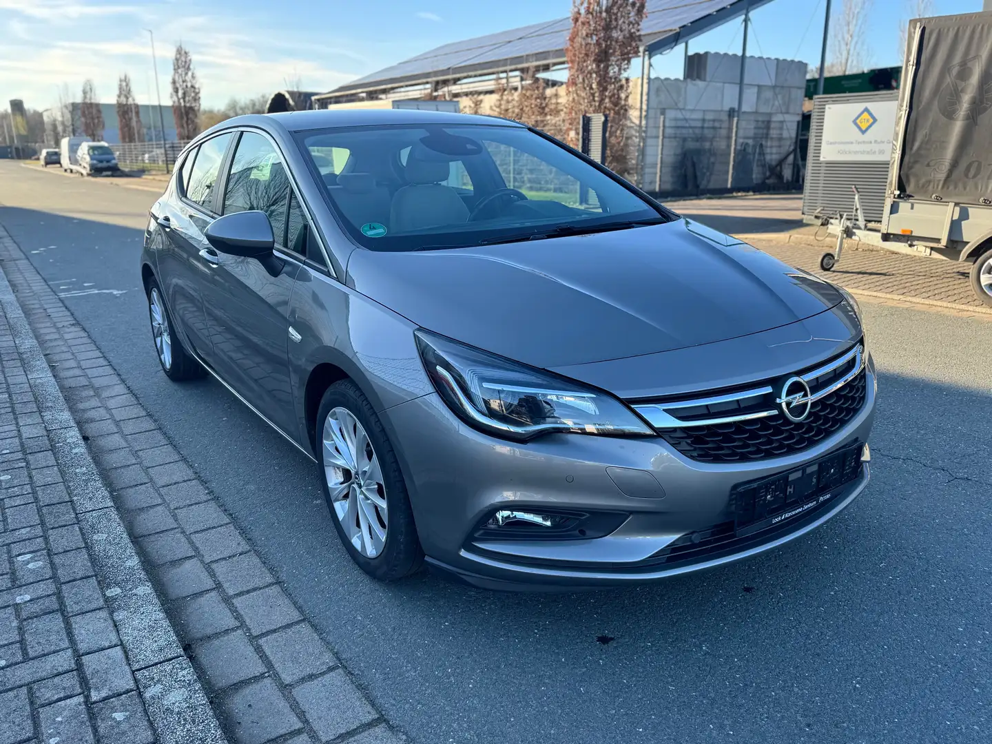 Opel Astra K 1,4 Turbo Kupplung&Inspektion&TÜV NEU TOP EU6 Grau - 2
