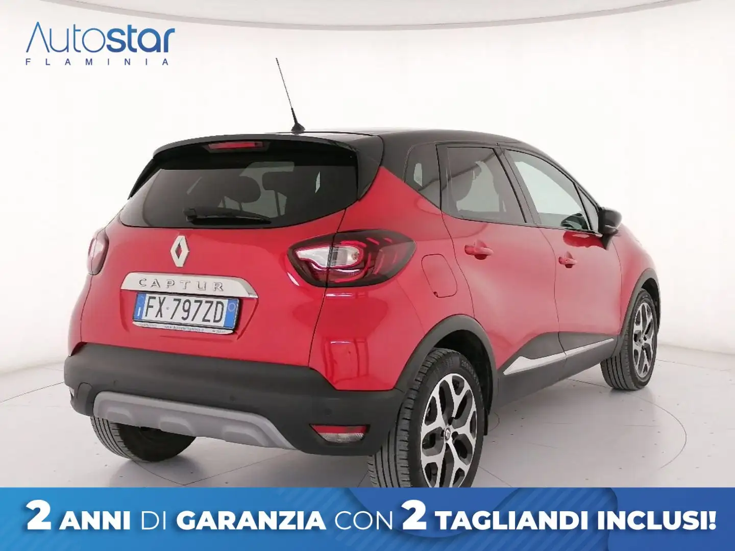 Renault Captur 1.5 dci Sport Edition2 90cv Rood - 2