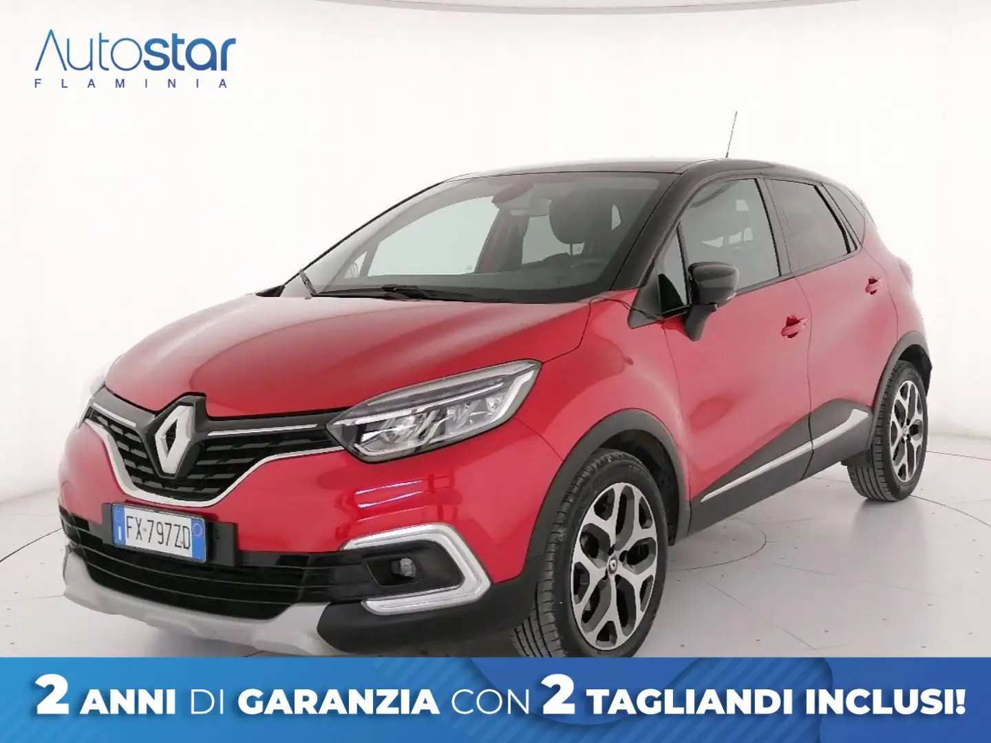 Renault Captur 1.5 dci Sport Edition2 90cv Rood - 1