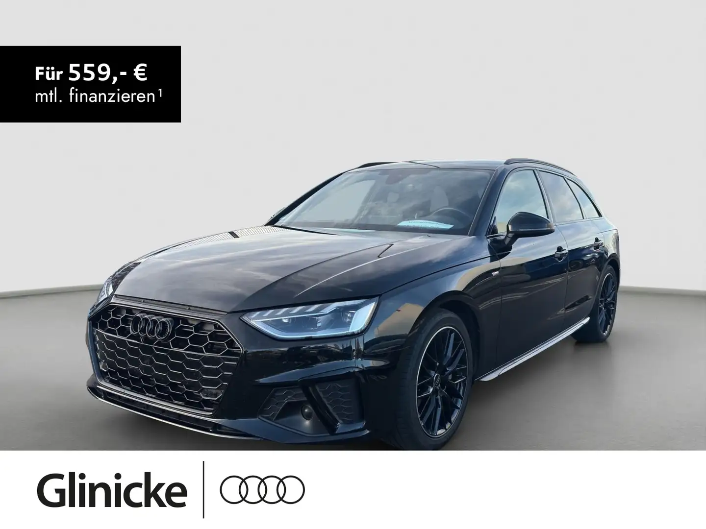 Audi A4 40 TFSI S-tronic S line LED Rückfahrkam Schwarz - 1