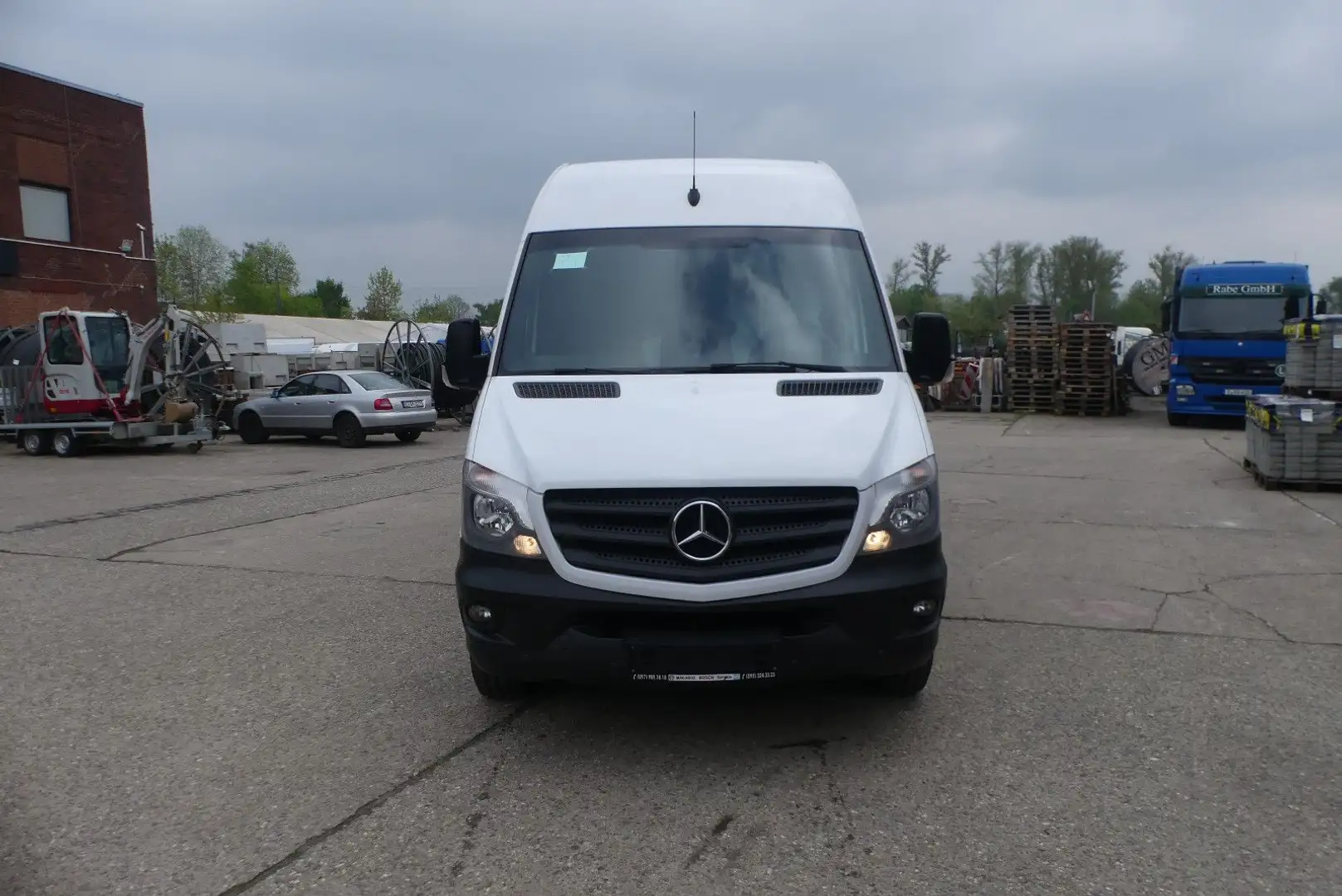 Mercedes-Benz Sprinter 316 Maxi L4 Mixto*Navi*Temp*AHK*Klima* White - 2