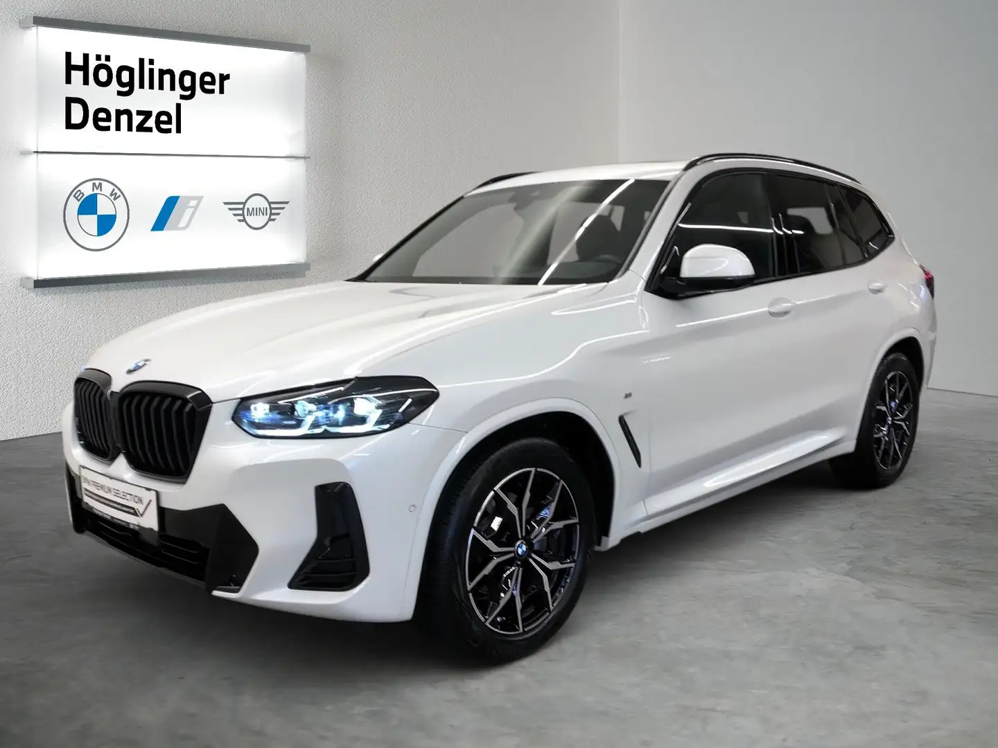 BMW X3 xDrive 20d Weiß - 2