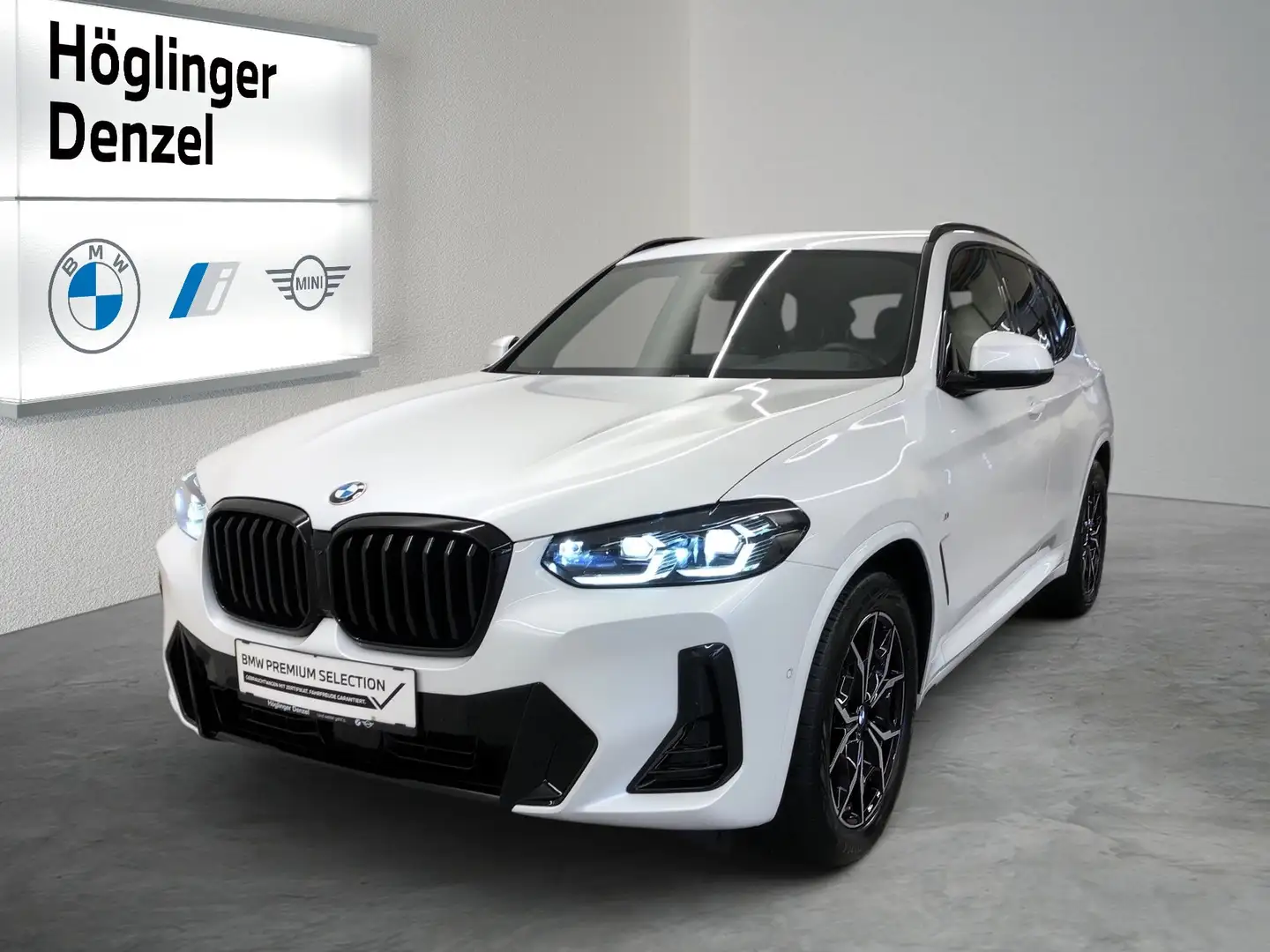 BMW X3 xDrive 20d Weiß - 1