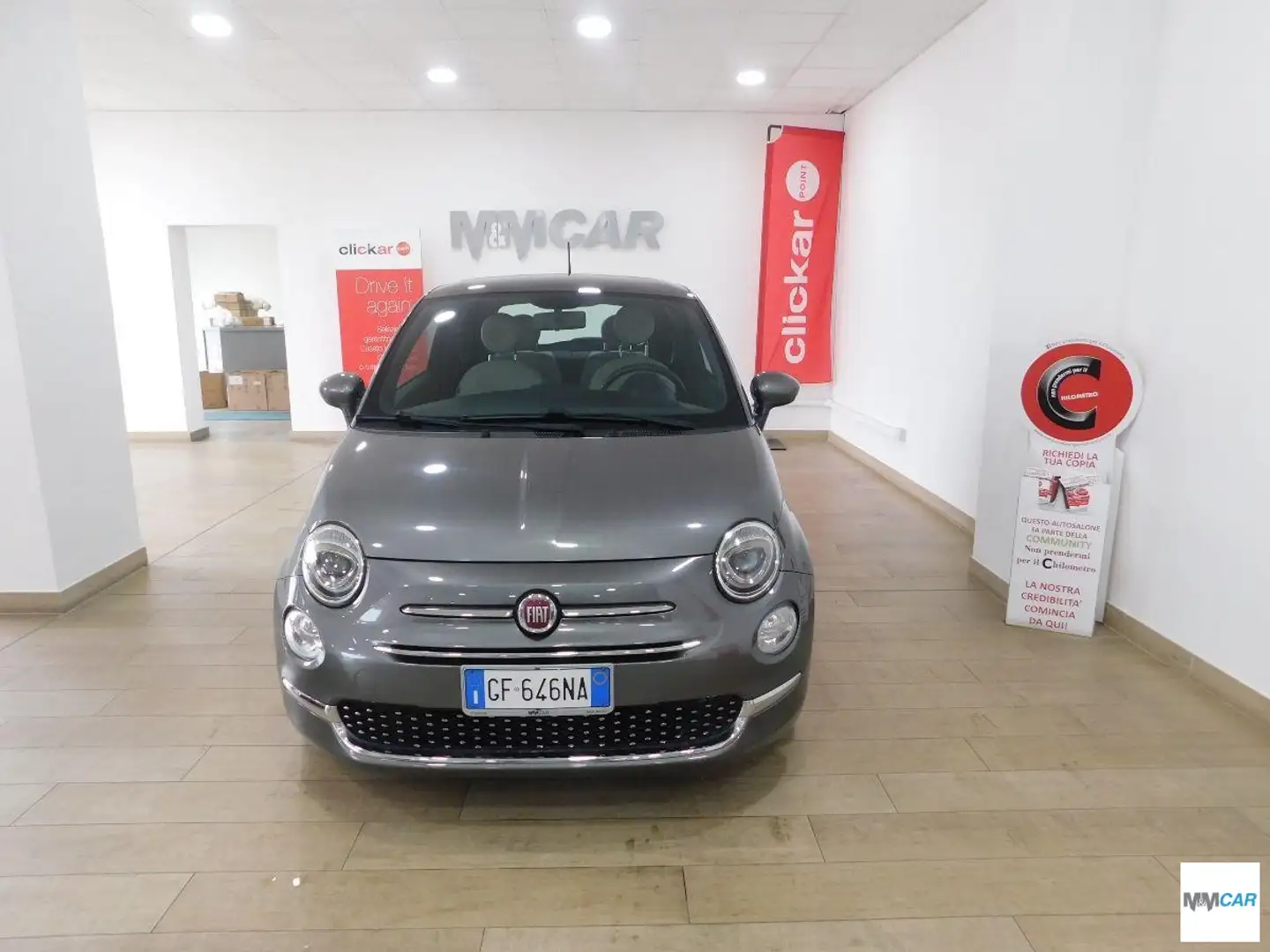 Fiat 500 1.0 Hybrid Dolcevita Grigio - 2
