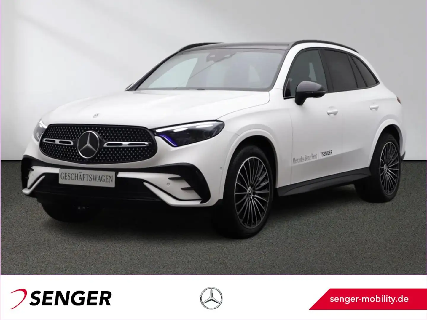 Mercedes-Benz GLC 200 4M AMG Panorama DigitalLight AHK 360°-K. Blanc - 1