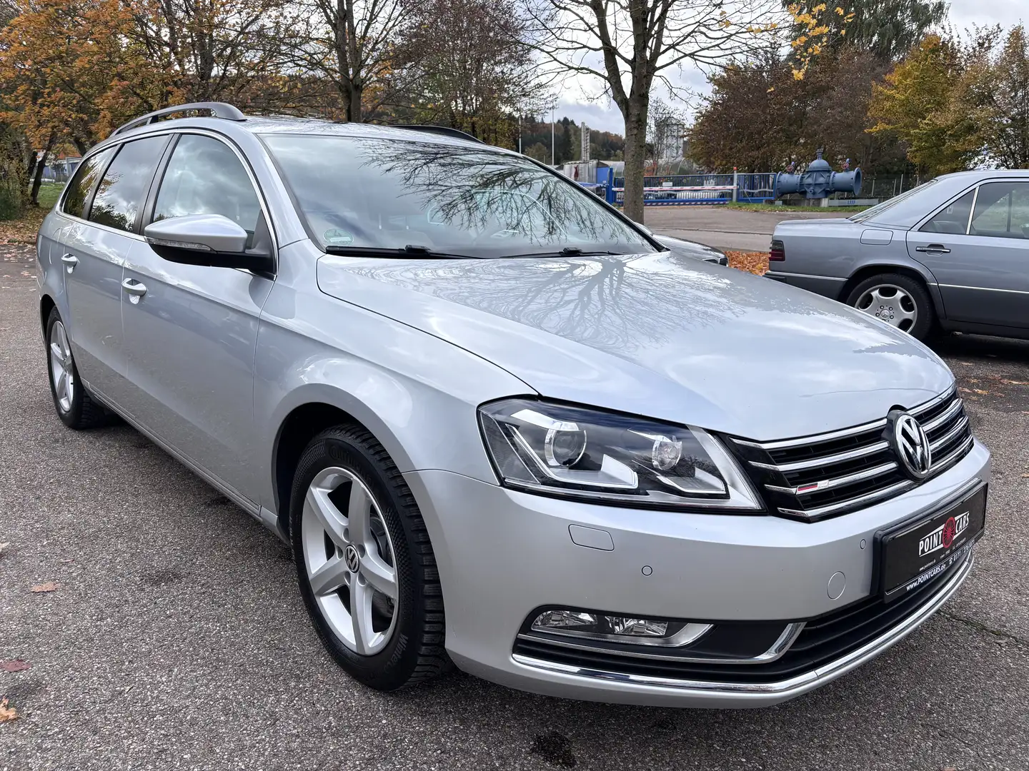 Volkswagen Passat Variant 2.0 16V TSI Kombi Comfortline*2.HAND-AHK-EURO5-WR* Silber - 2