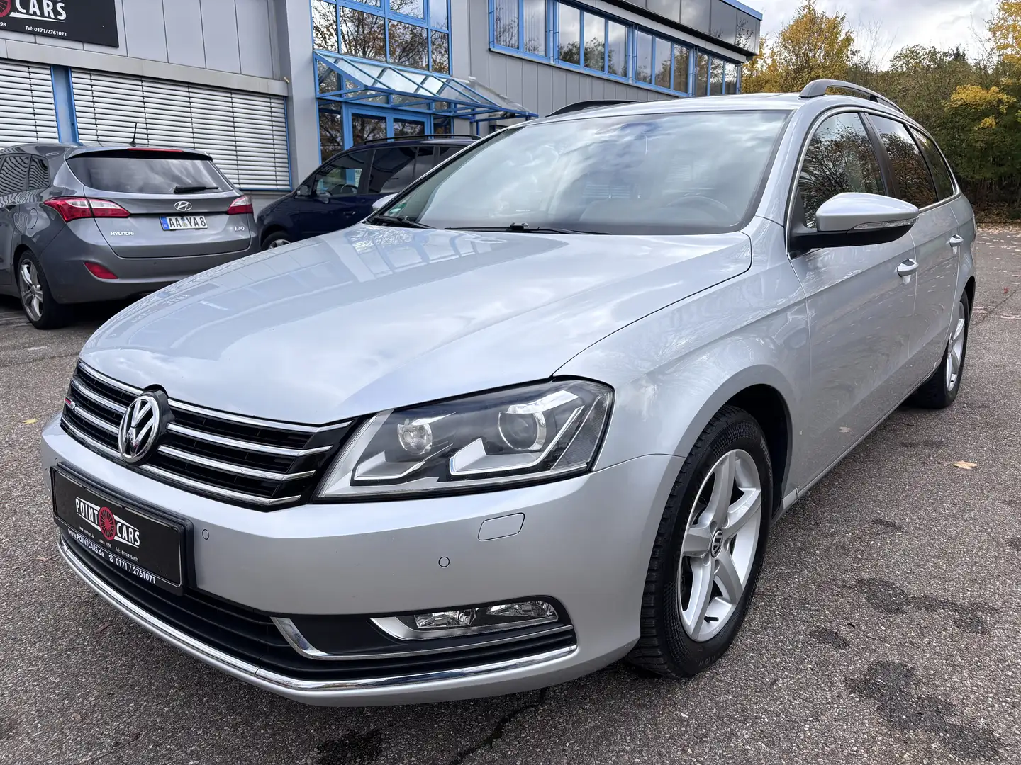 Volkswagen Passat Variant 2.0 16V TSI Kombi Comfortline*2.HAND-AHK-EURO5-WR* Silber - 1