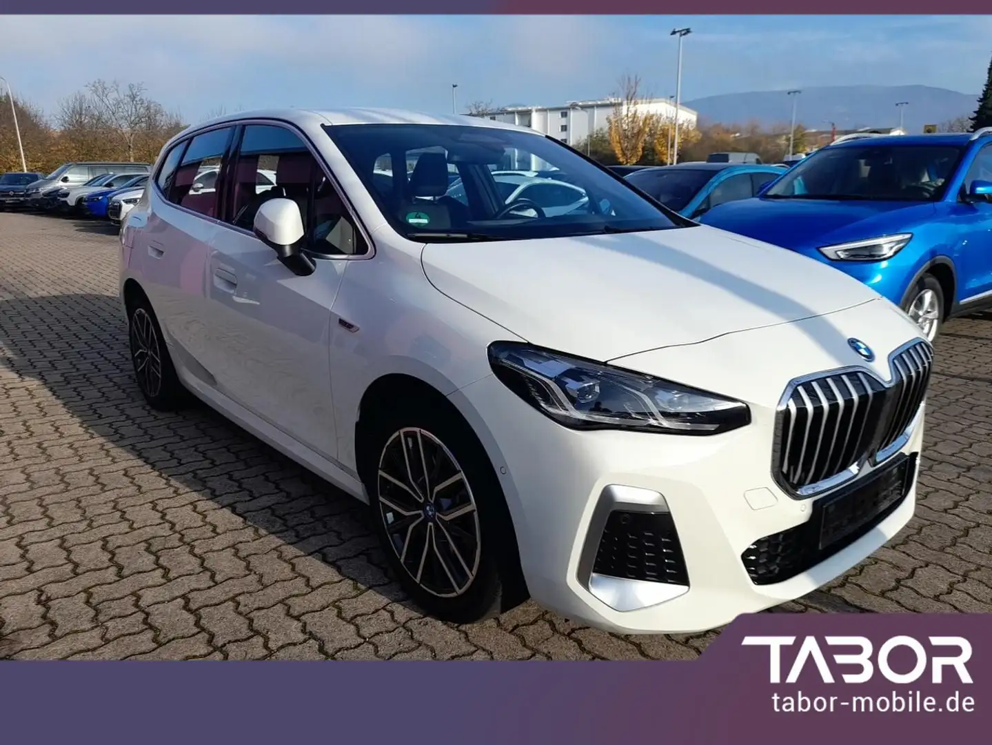 BMW 225 225e Active Tourer Aut. xDrive M Sport PDC SHZ Blanc - 2